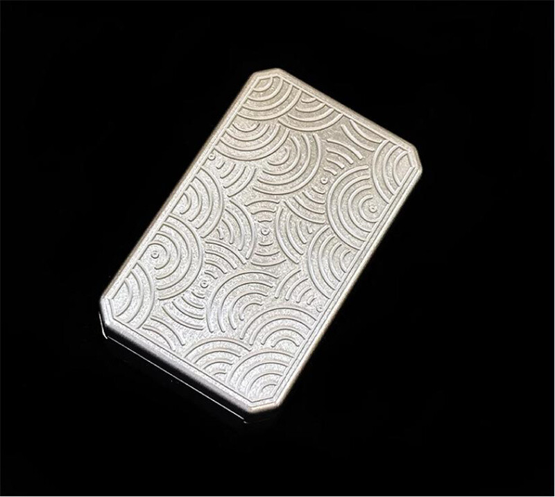 Titanium Alloy Pop Storage Case Fidget Gadgets Candy Pill Cigarette EDC Box