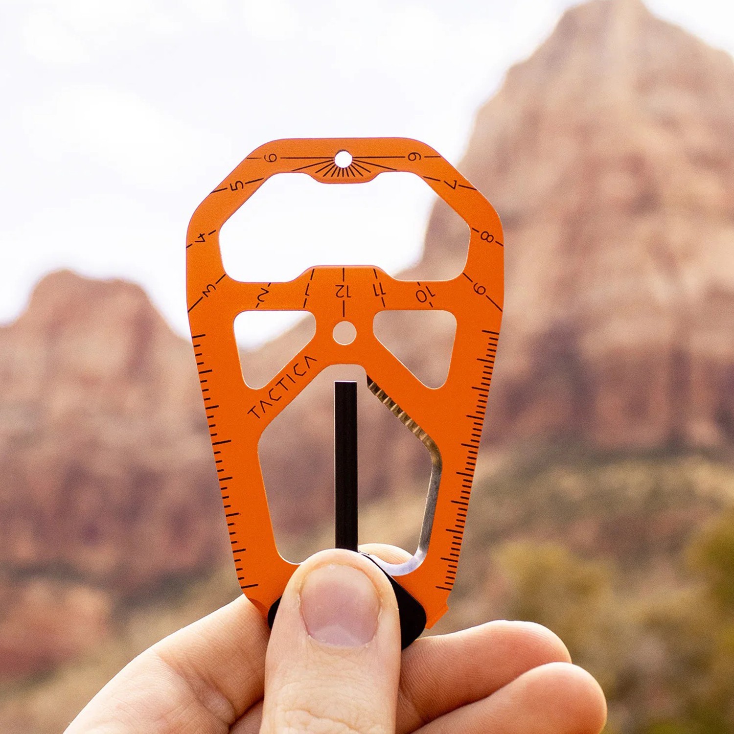 Tactica M.020 Camping Tool Card w/ Ferro Rod Firestarter Outdoor EDC Multi-tool