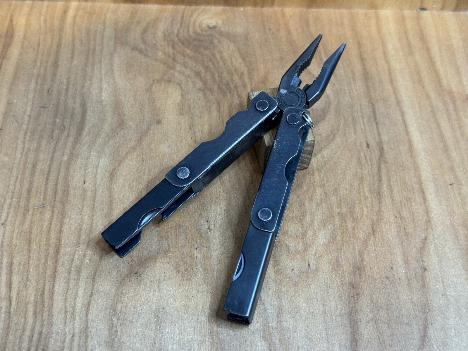 Super Rare LEATHERMAN Original MINI-TOOL Black Oxide 1995 SS USA EXCELLENT!