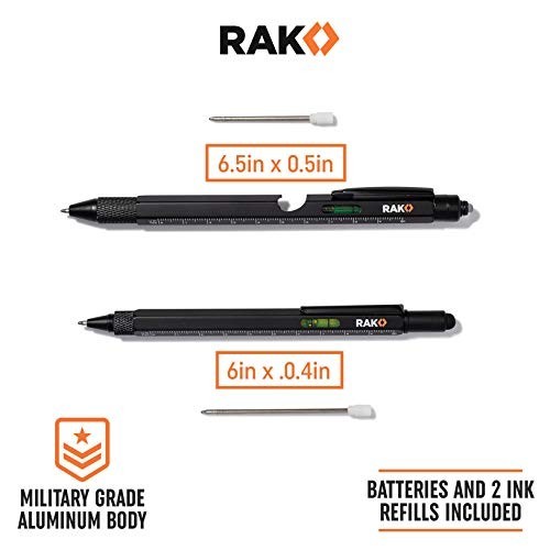 Multi-Tool Pen with LED Light, Screwdrivers, Ruler & Bottle Opener – EDC Gadgets