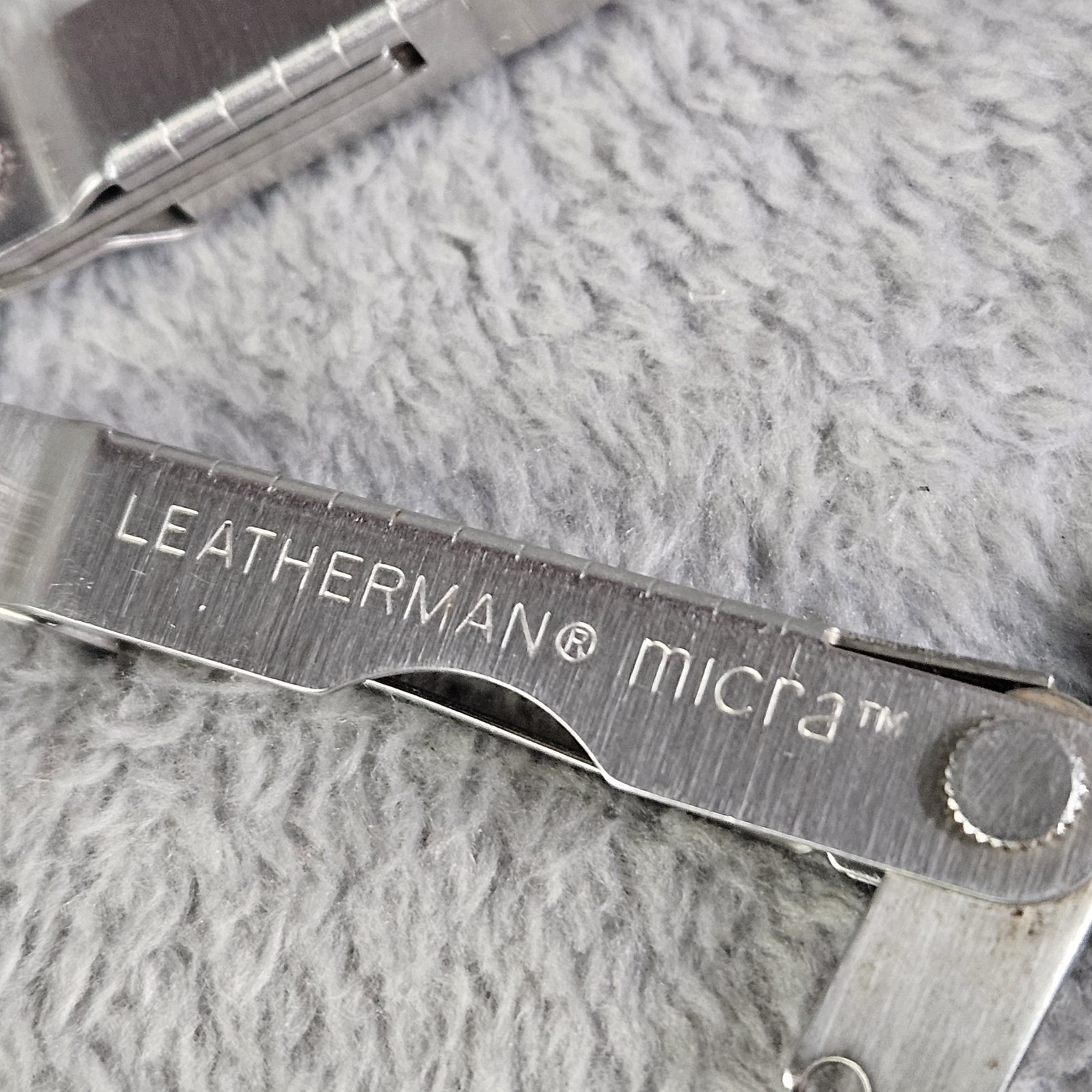 Leatherman Micra Multi-Tool Pat Pending Stainless Steel 7 Tool
