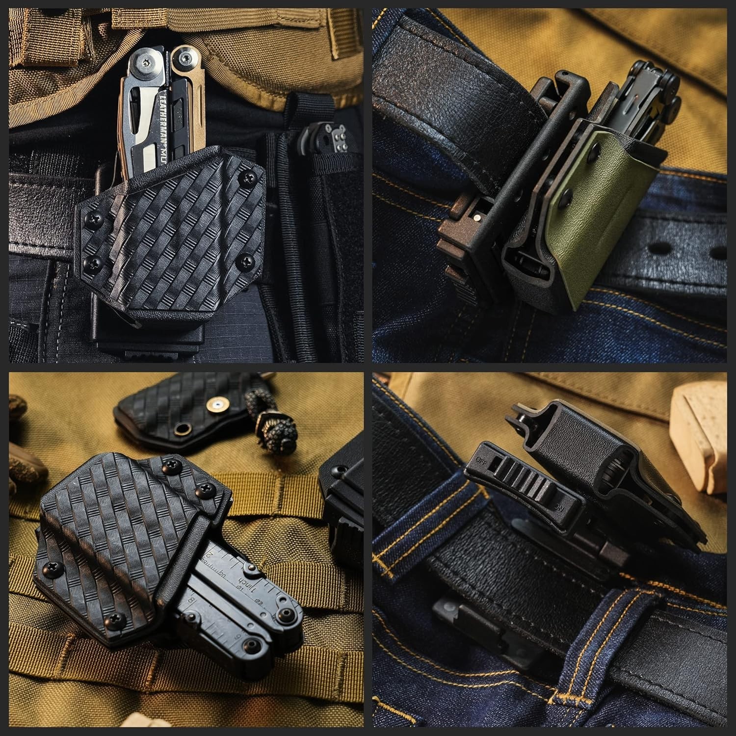 Lightweight TACTICAL GEEK TX1 Multitool Sheath – Perfect for Everyday Carry