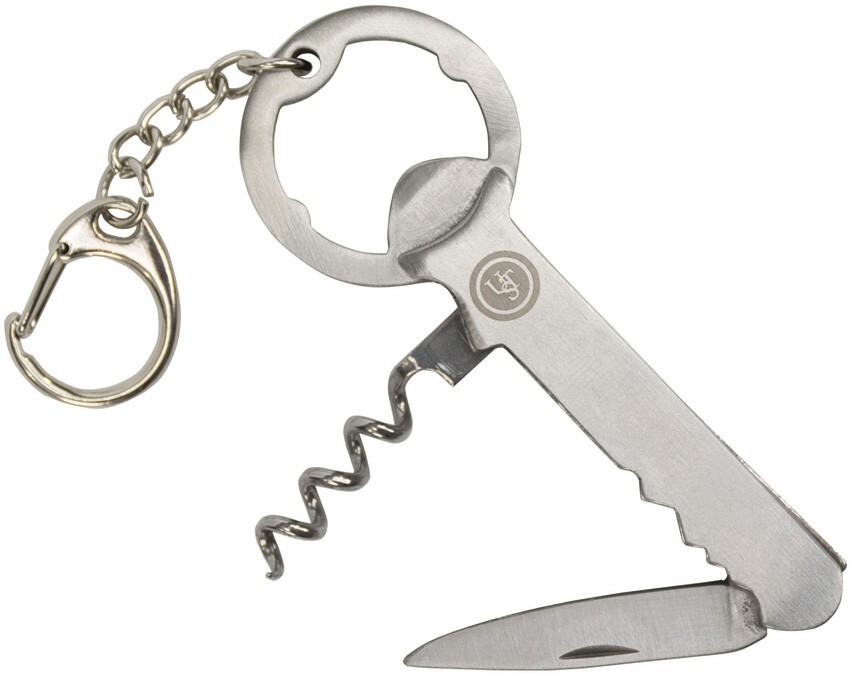 UST Key Multi-Tool with Keychain (20-12069) Stainless Construction Free Shipping