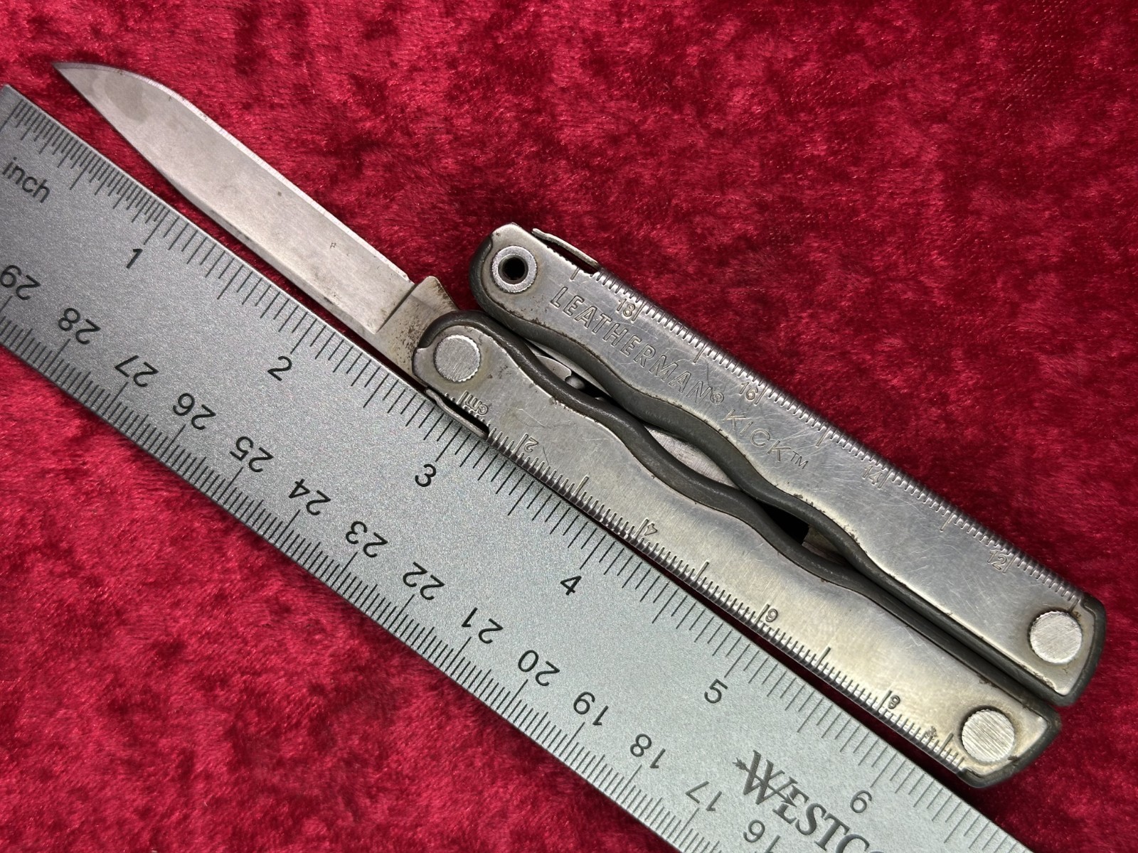 Leatherman Kick Stainless Steel 8 Tool Multi-Tool Retired Random Pick Used (360)