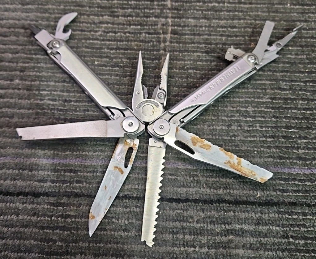 Leatherman Wave+ (Plus) Stainless Steel Multi-Tool – READ