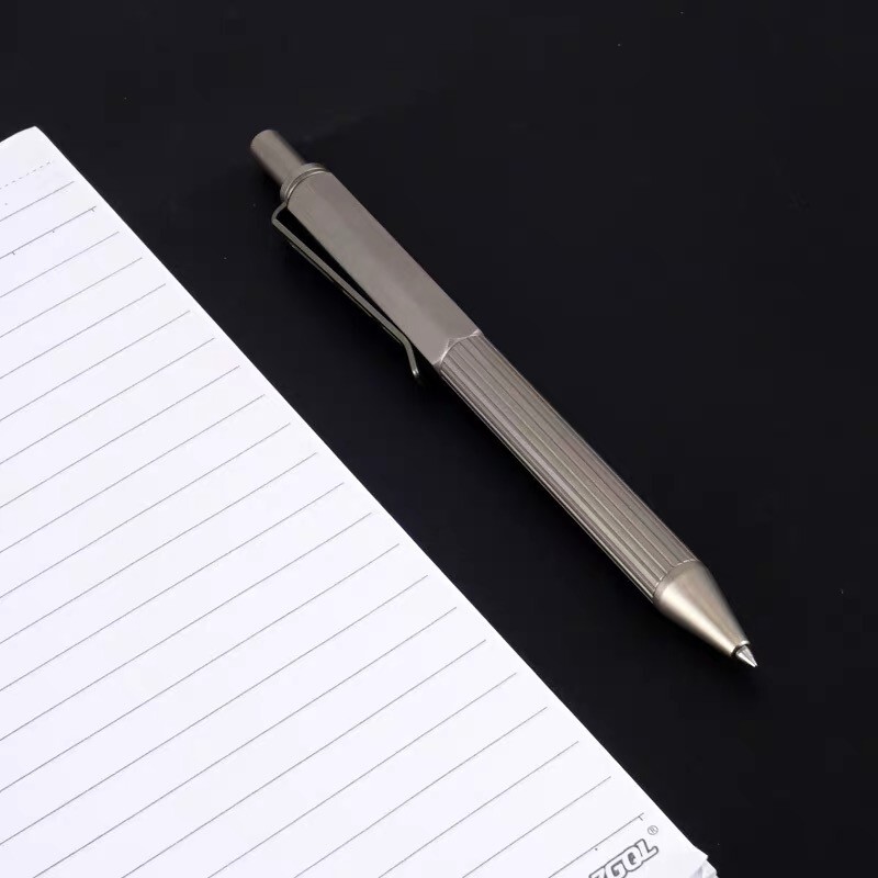 Titanium Alloy Mini Portable Pen Collectible Write Signature EDC Multi-Tool Pen
