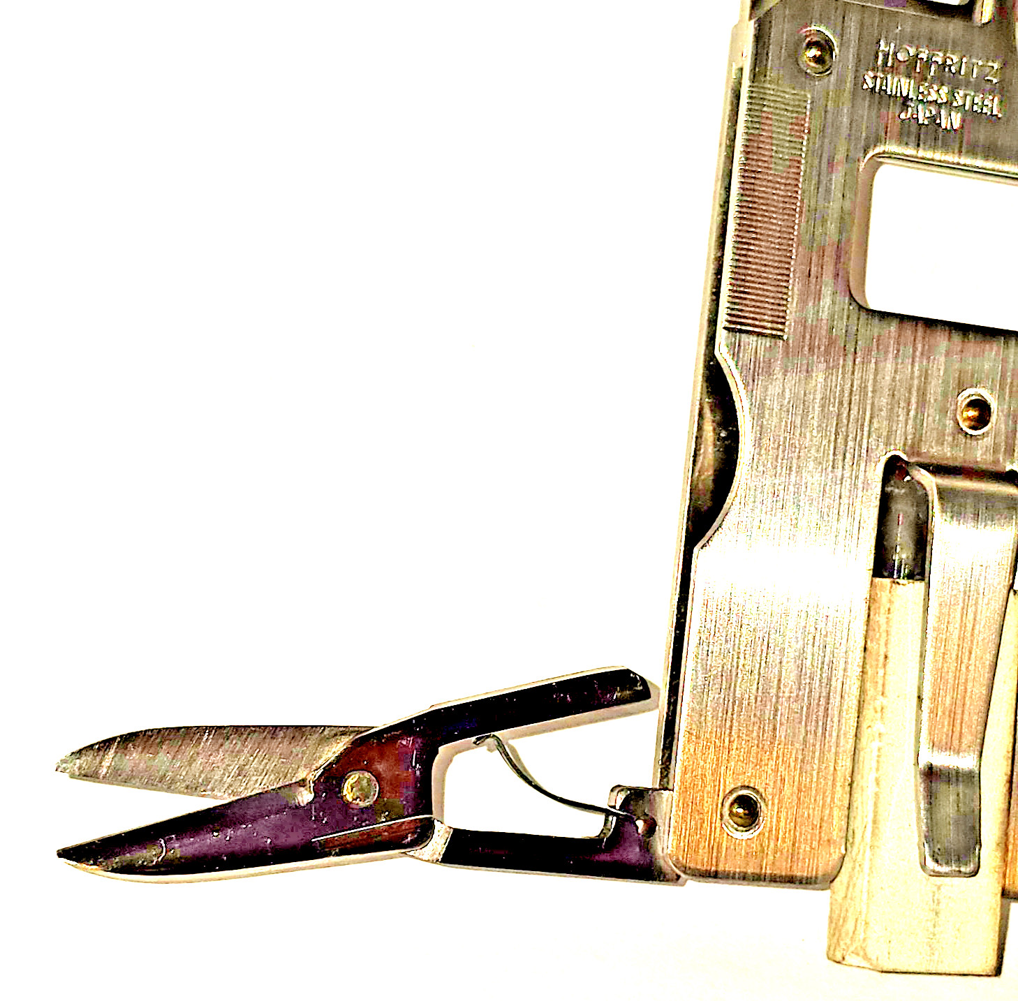 HOFFRITZ TYPE H MULTITOOL – CAMPING SURVIVAL FISHING – STAINLESS STEEL JAPAN VTG