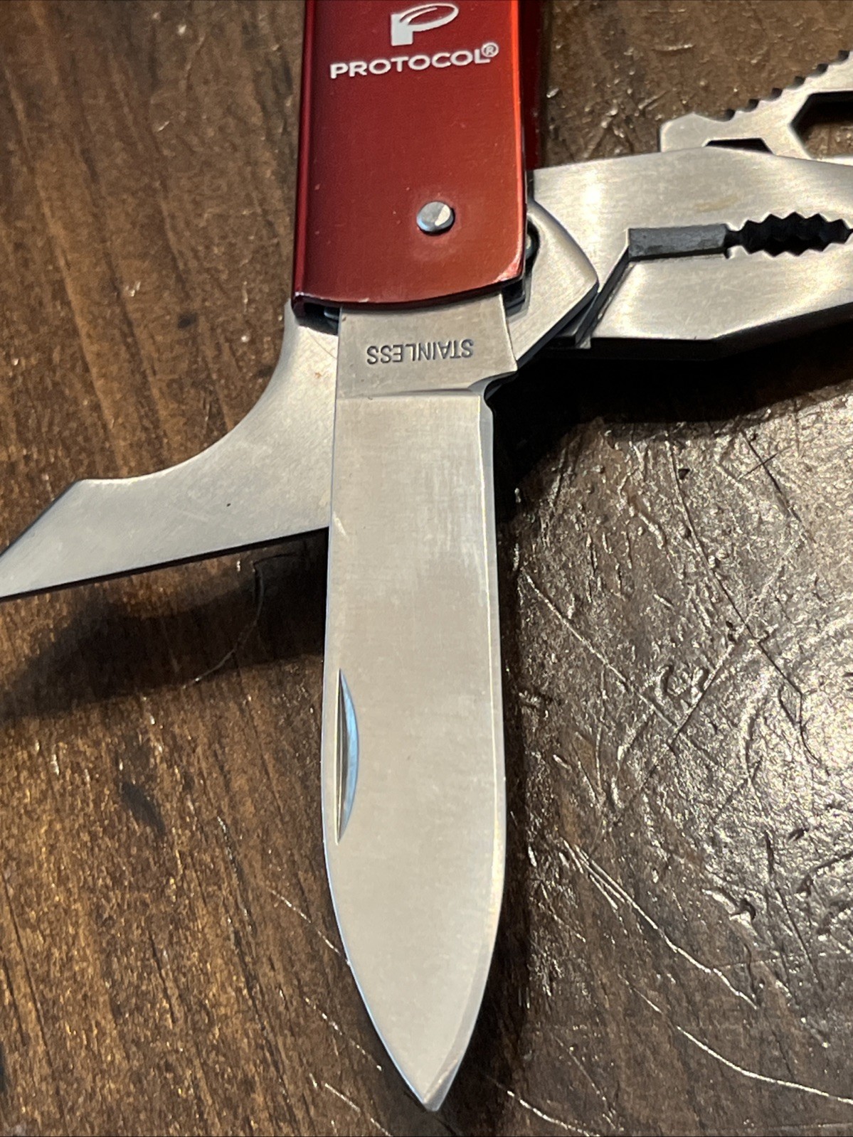 Protocol Hammer Pliers Multi-Tool Knife HANDY 12 In 1 Tool