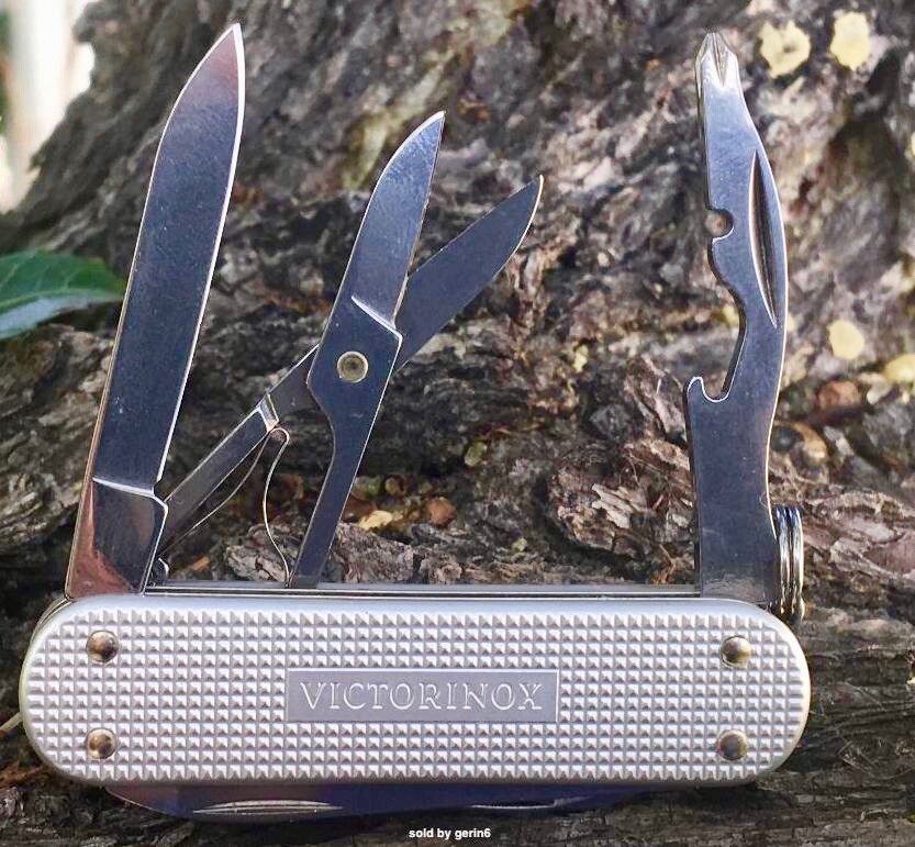 Swiss Army Knife, MiniChamp Silver Alox, Victorinox 0.6381.26US2, New In Box