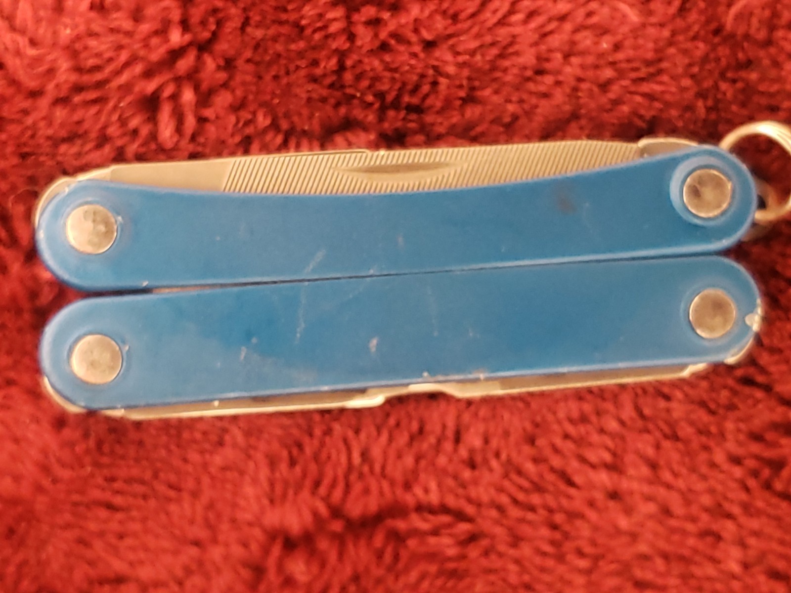 🔪🔪 Leatherman Squirt PS4 Multi-Tool Blue Keychain