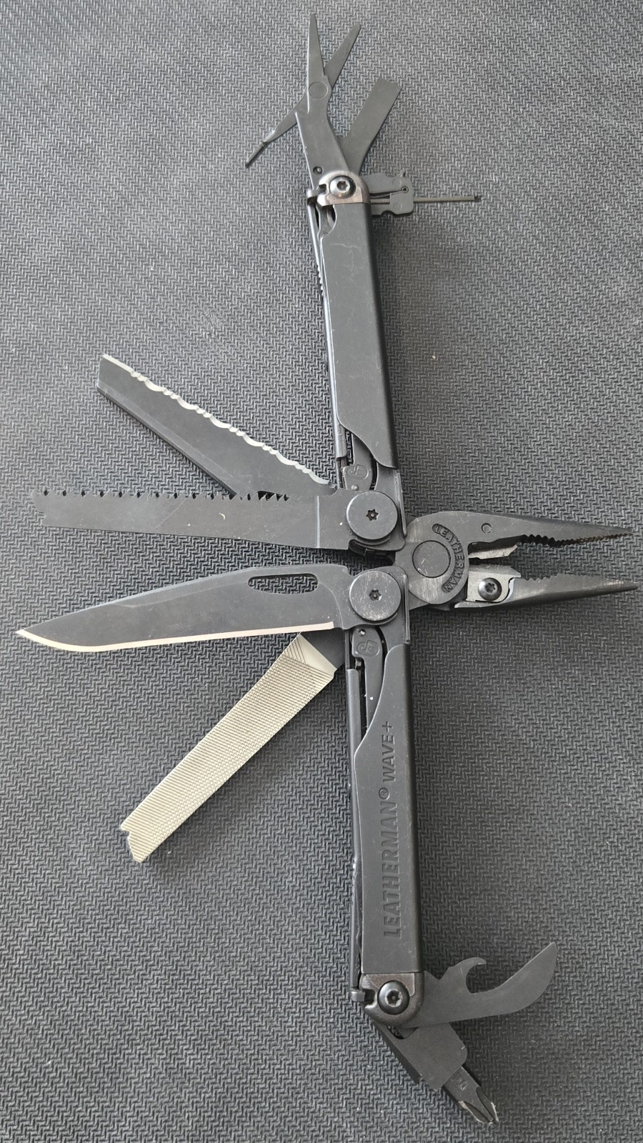 Leatherman Wave Plus + Multi-Tool, BLACK OXIDE! WITH SHEATH!