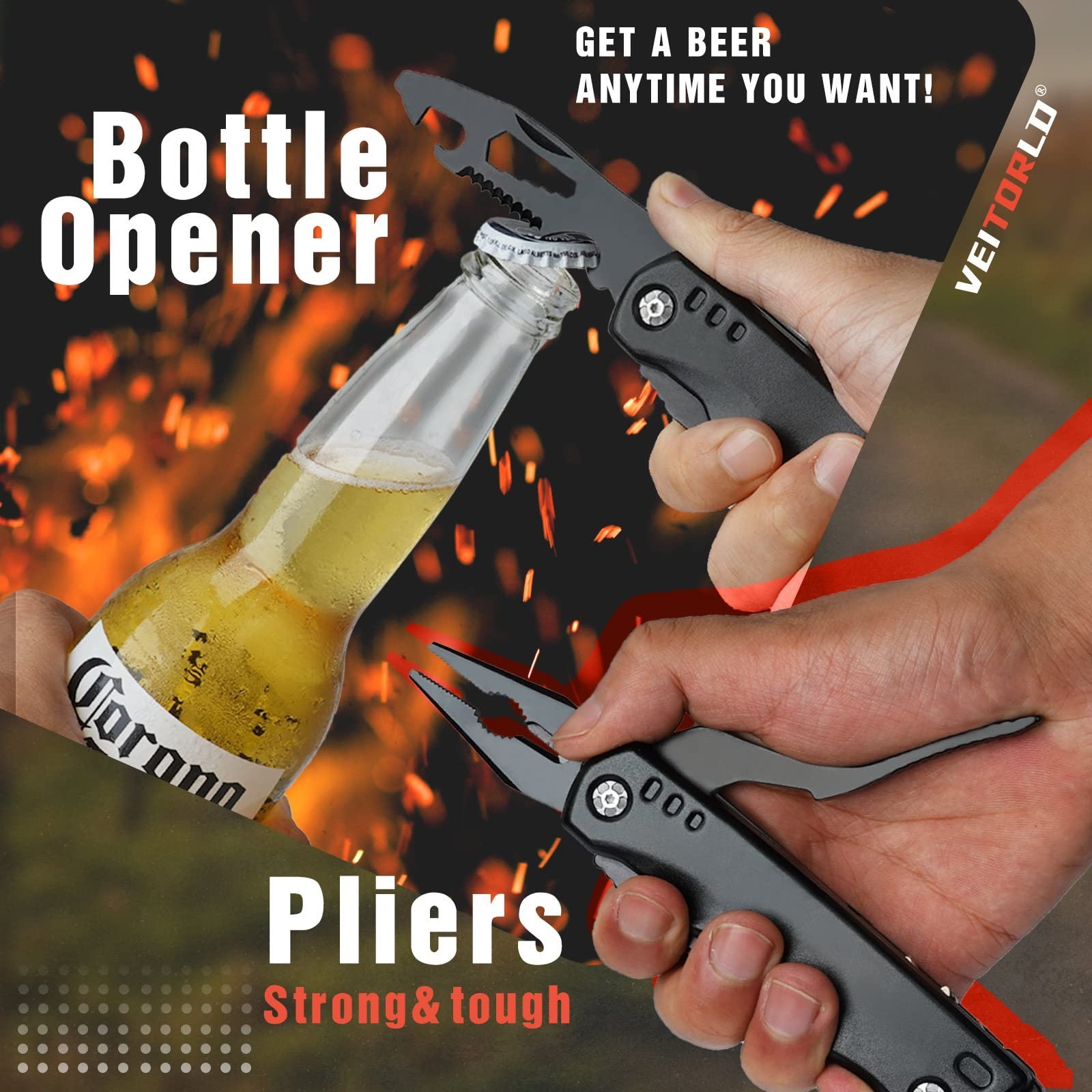 Cool Multi-Tool Survival Hammer Gift for Dad, Grandpa, Men – Perfect for Father’