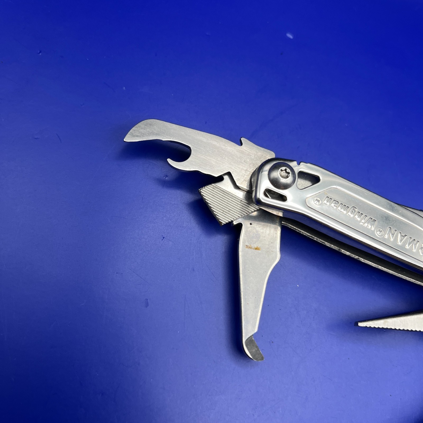 Leatherman Stainless Steel Wingman Multi Tool Scissors Knife Plier