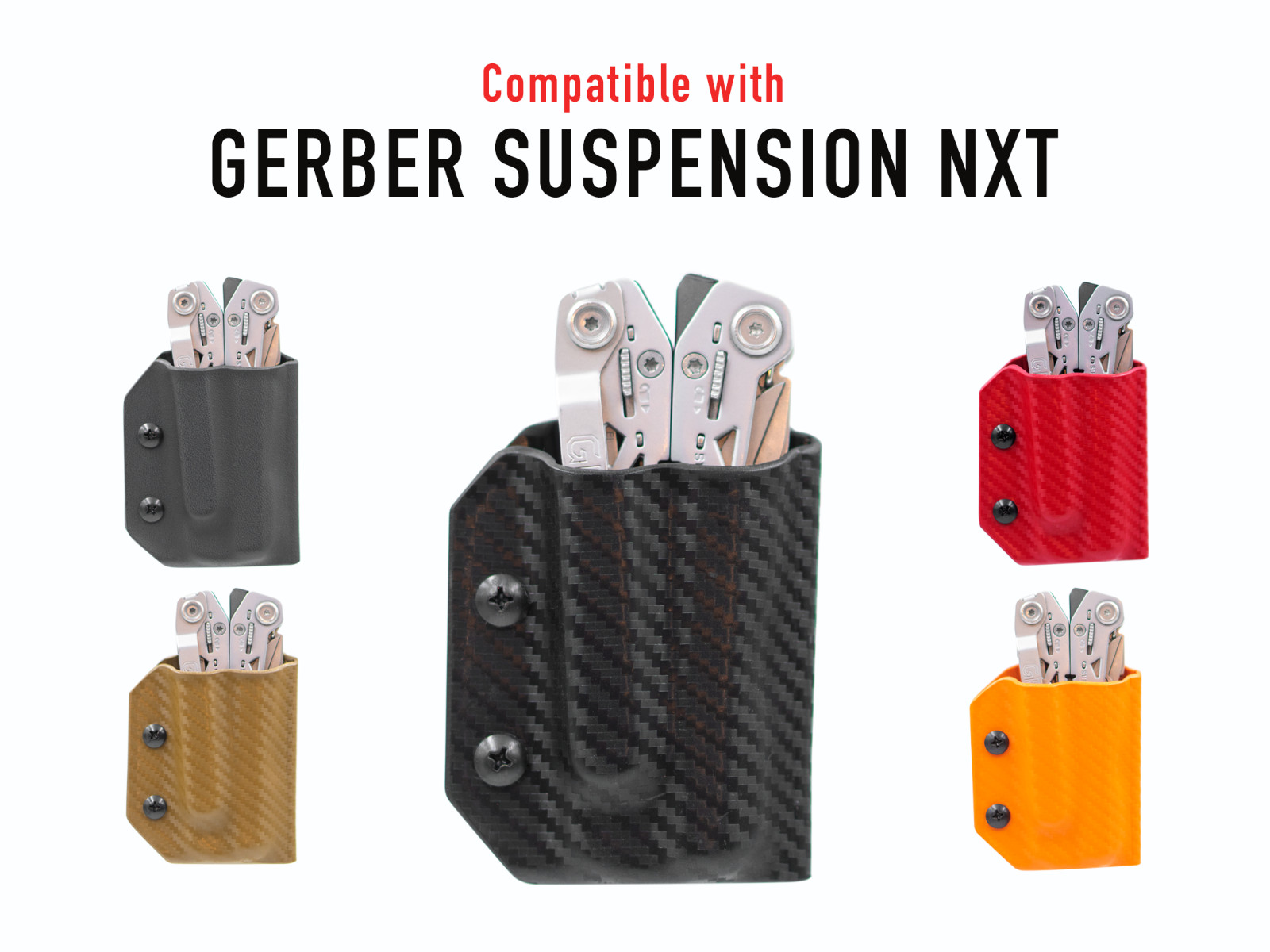 Kydex Multi-Tool Sheath Holder for the GERBER SUSPENSION NXT – USA Made!