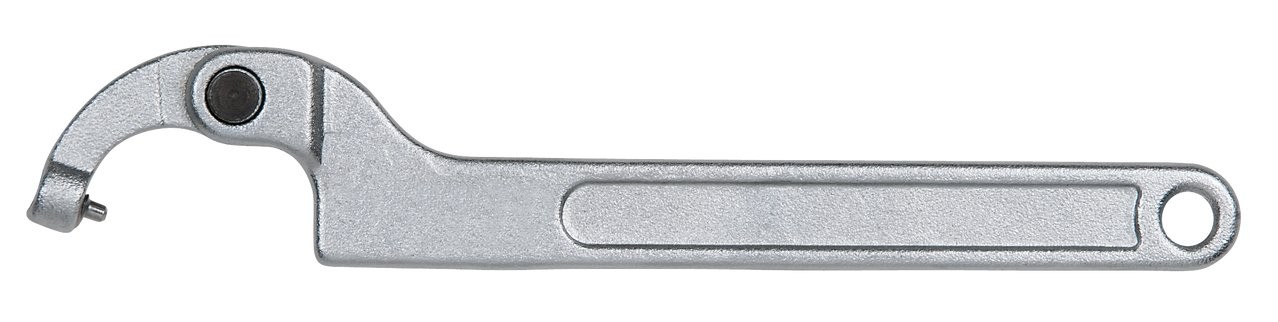 Articulated hook wrench with spigot, 3550mm