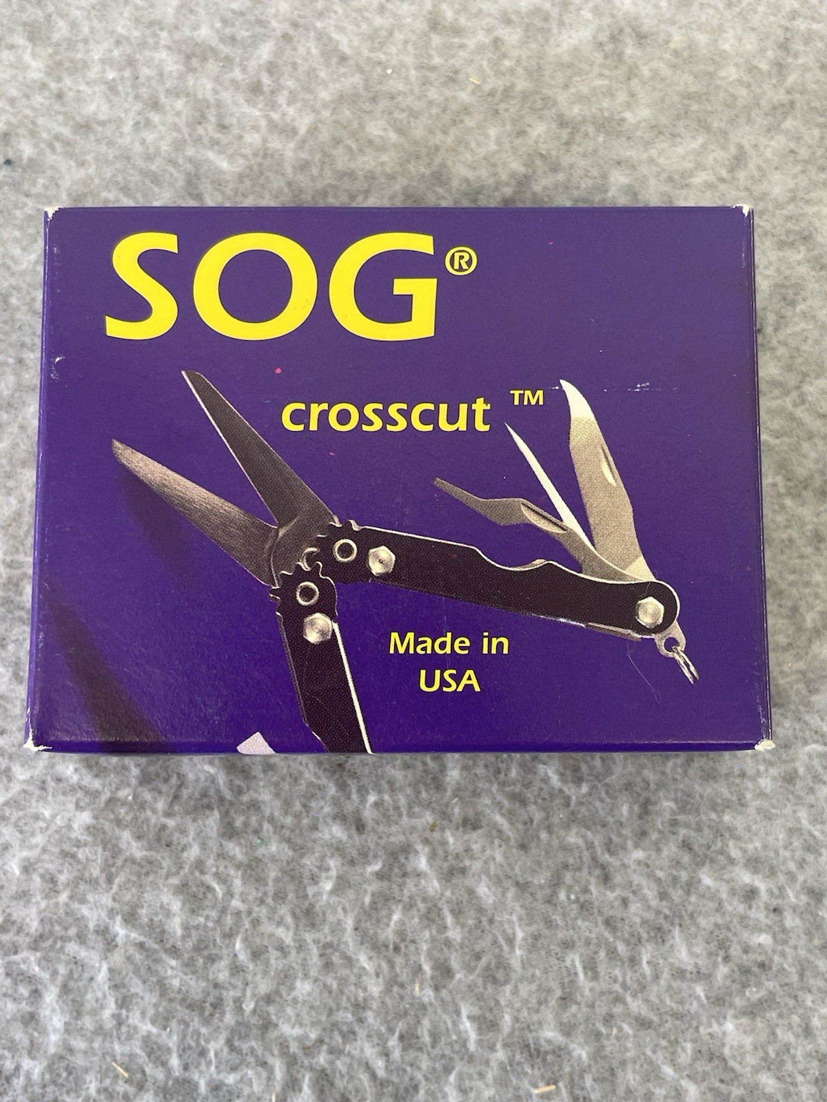 SOG Crosscut Tools Multi Tool 1980’s New In Box Made in USA