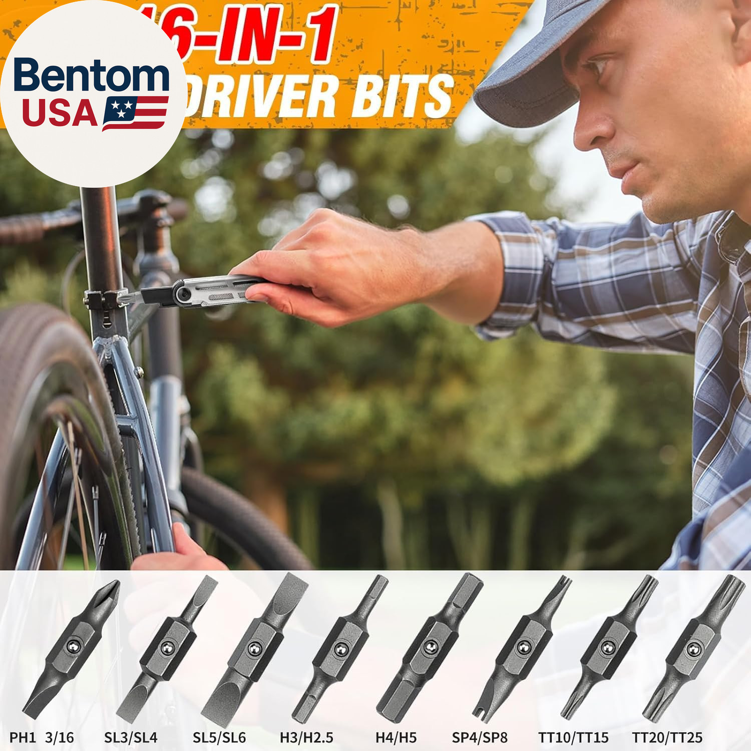 Multitool Pliers Pro BI2045, Stainless Steel 31-In-1 Multi Tool Pliers with Repl