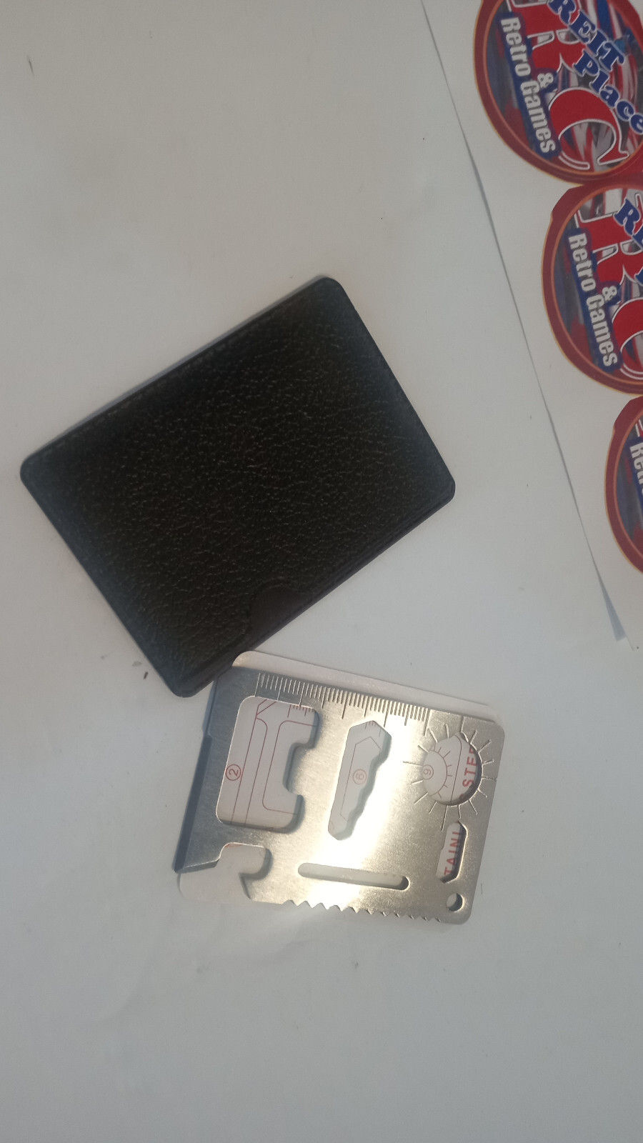 Credit Card Sized Survival Tool Opener Multi Tool
