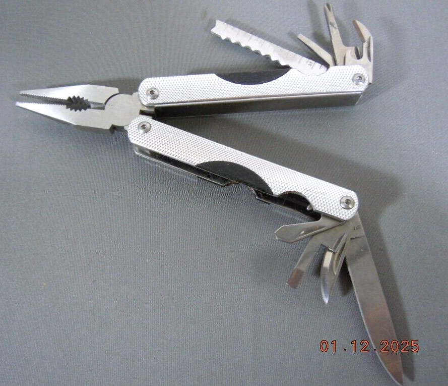Eddie Bauer Multi Function Pocket Knife Tool- 12 Functions