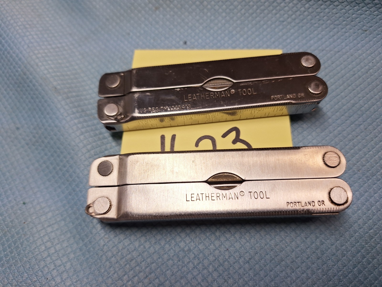 2 LEATHERMAN ORIGINAL PST Multi Tool Knife Excellent Lot 1623
