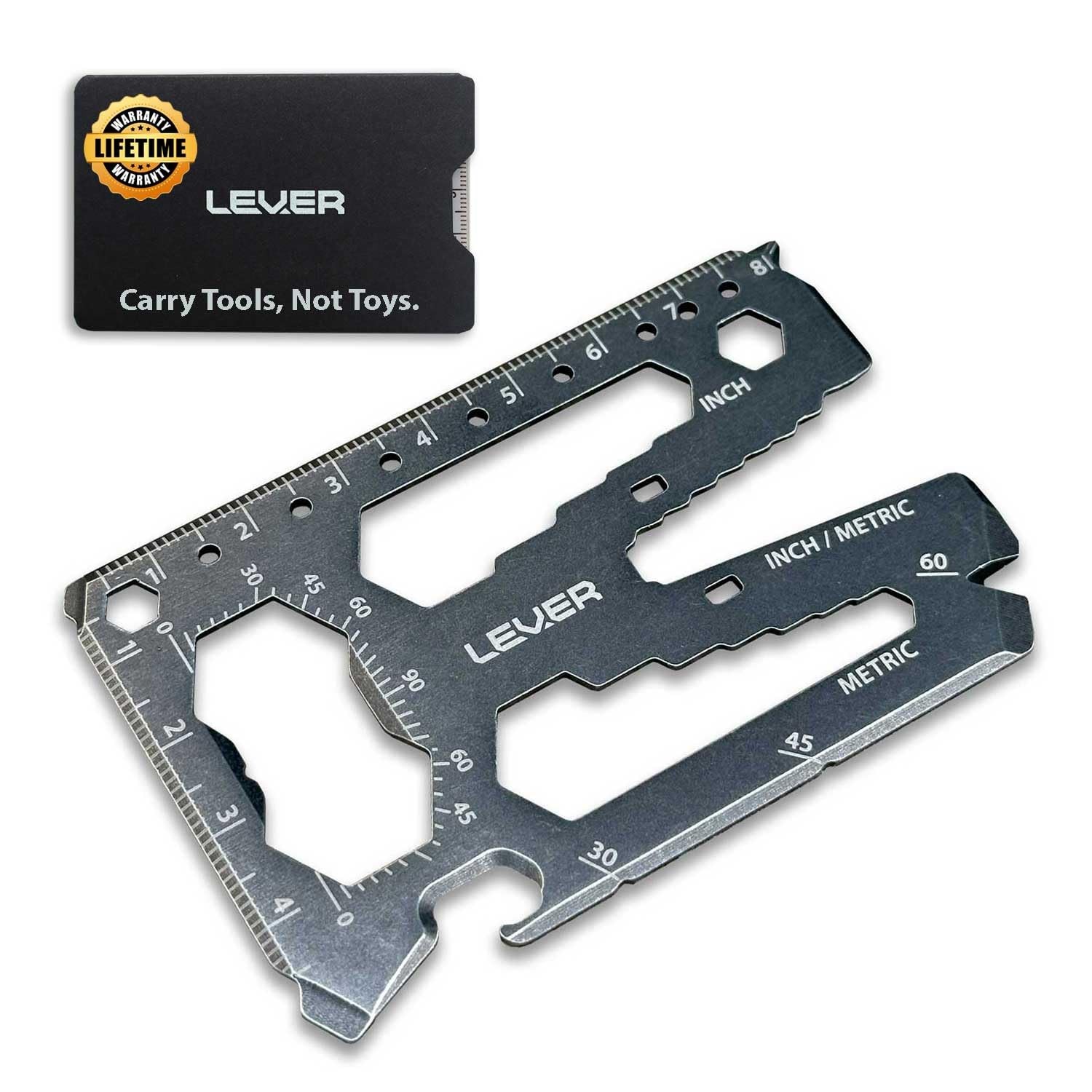Toolcard Pro – 40 in 1 Credit Card Multitool. Slim, Minimalist Survival Card …