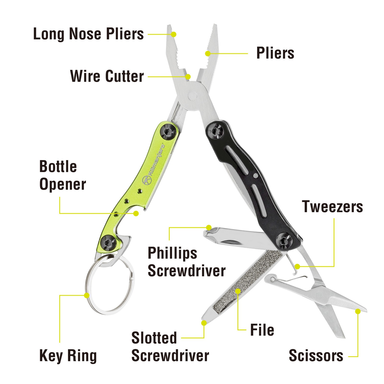 Kilimanjaro 9-in-1 Multi-Tool (Ascend) – 910055