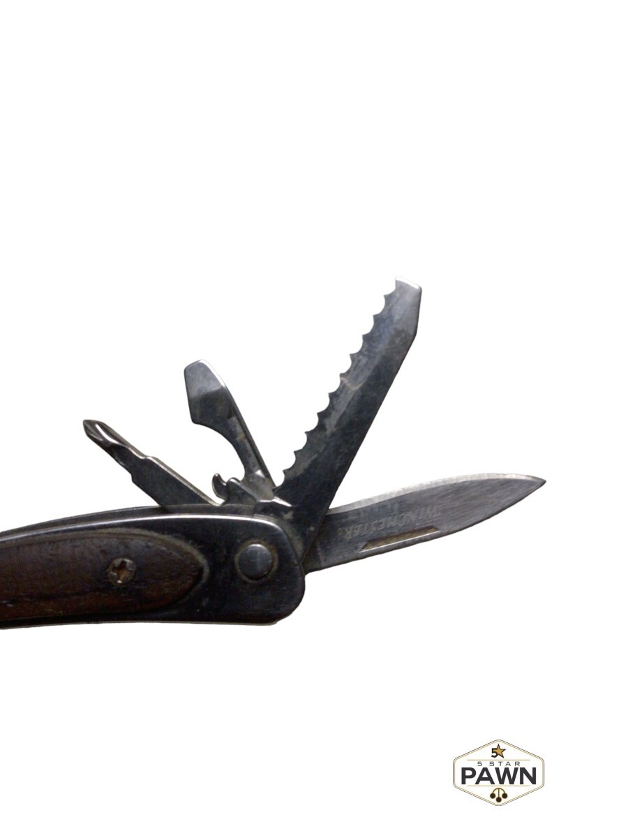 Winchester Vintage Gentlemen 9 Multi-Tool Set With Wood Handles (FVS023183)