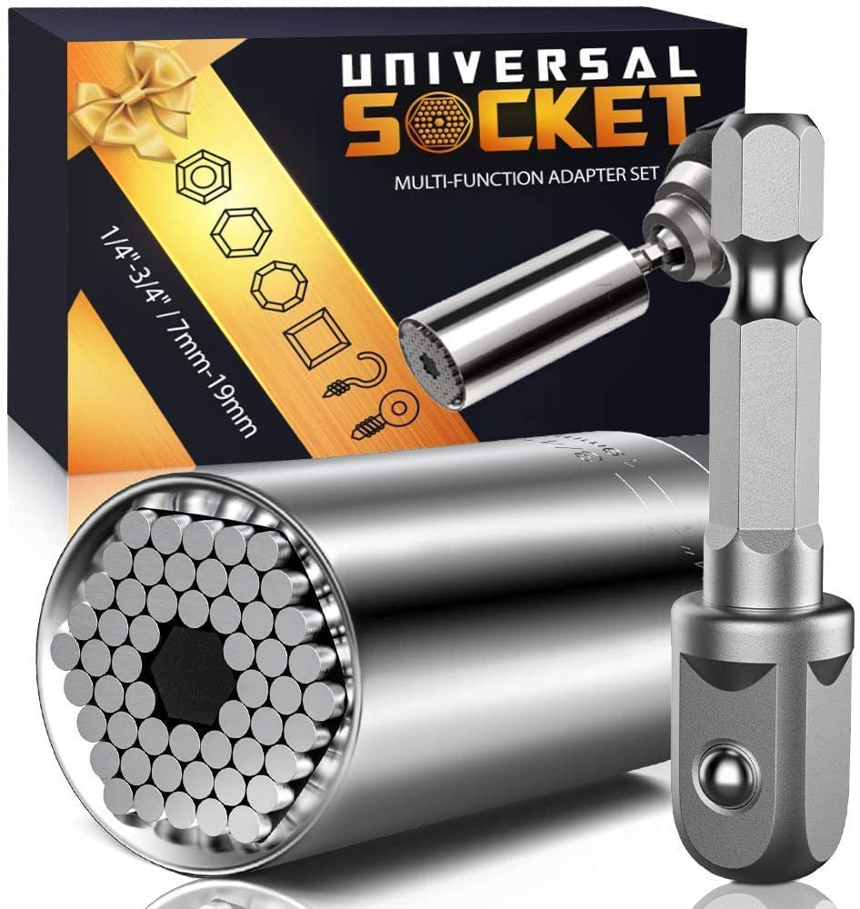 Universal Socket Tool Set – Perfect Father’s Day Gift for Dad, Husband, Grandpa