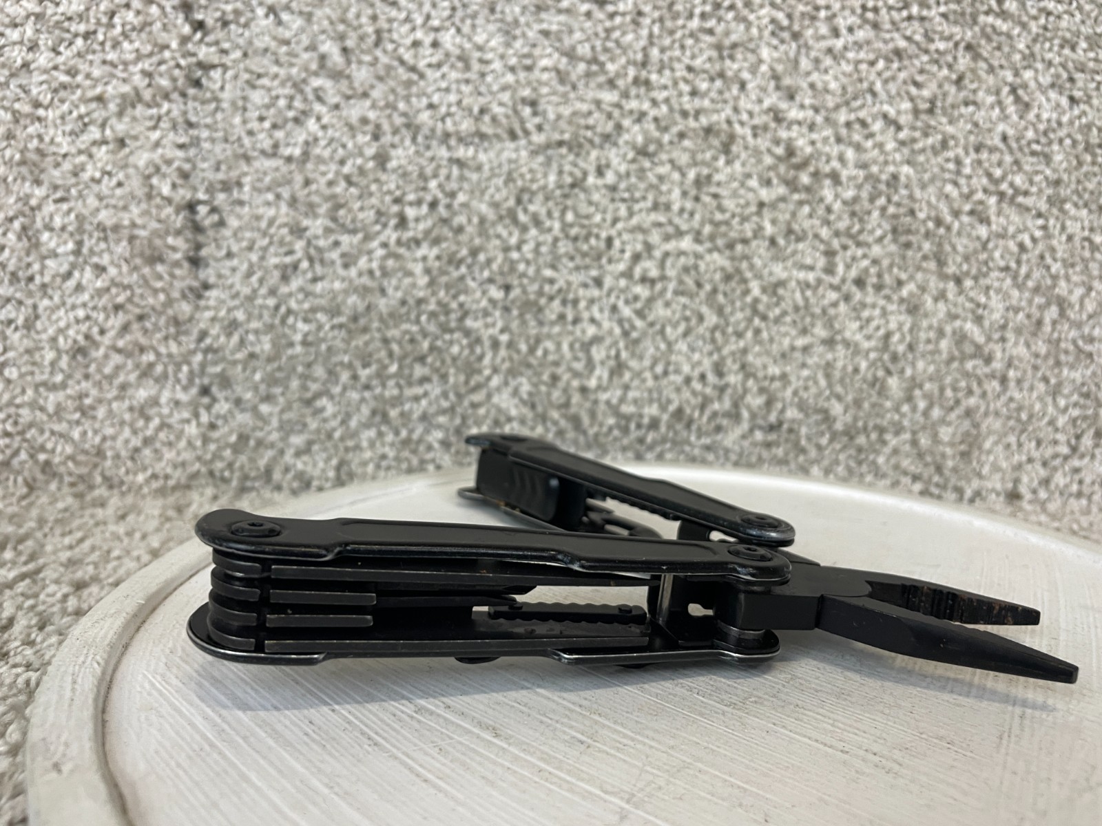Hyper Tough Multitool Heavy Duty Stainless Steel Non Slip Grip Black