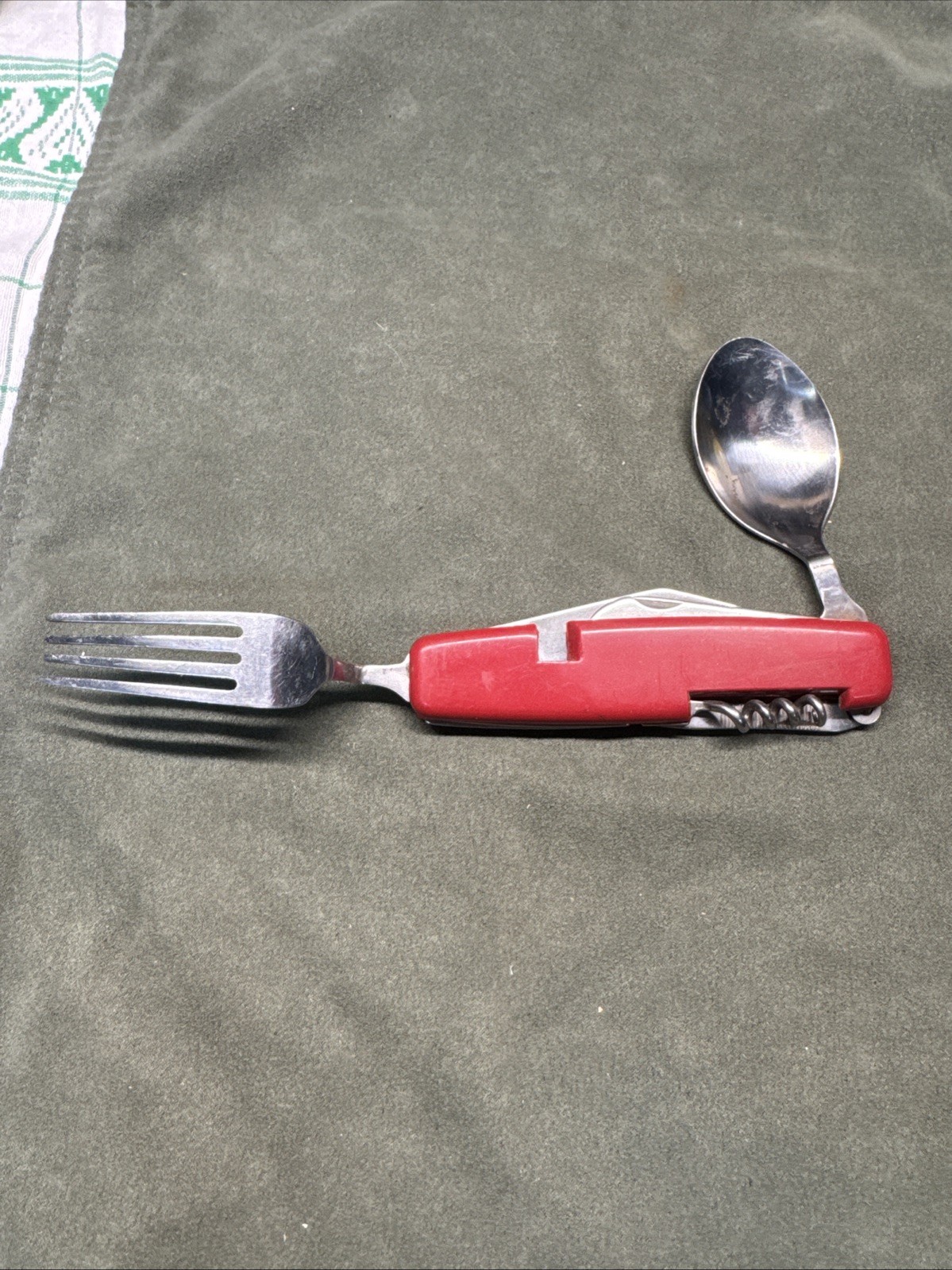 Swiss Gear Camping Multitool Spoon Fork Knife Stainless Swissgear Brand
