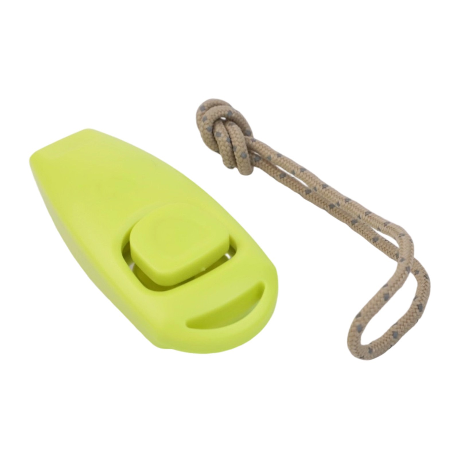 Outdoor Safety Whistle with Attached Rope for Hiking and Mountaineering