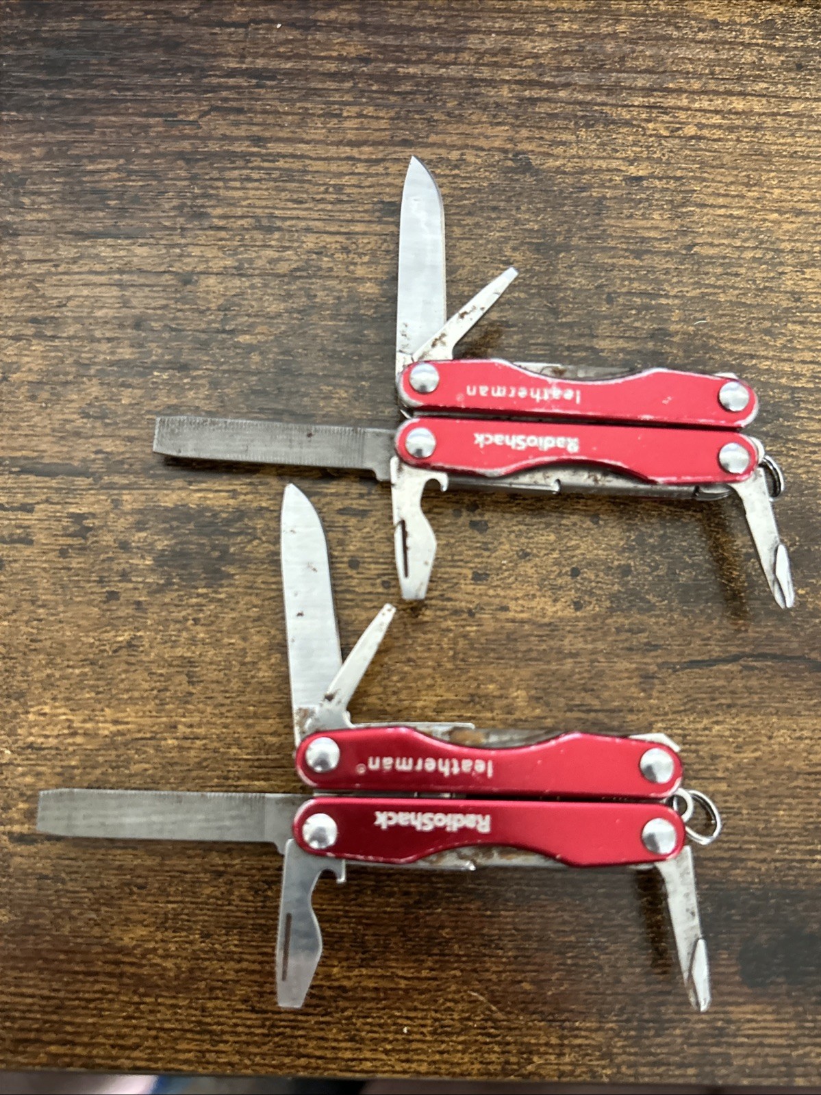 Lot Of 2 Rare RadioShack Leatherman Squirt E4 Discontinued 2003-2007 ES