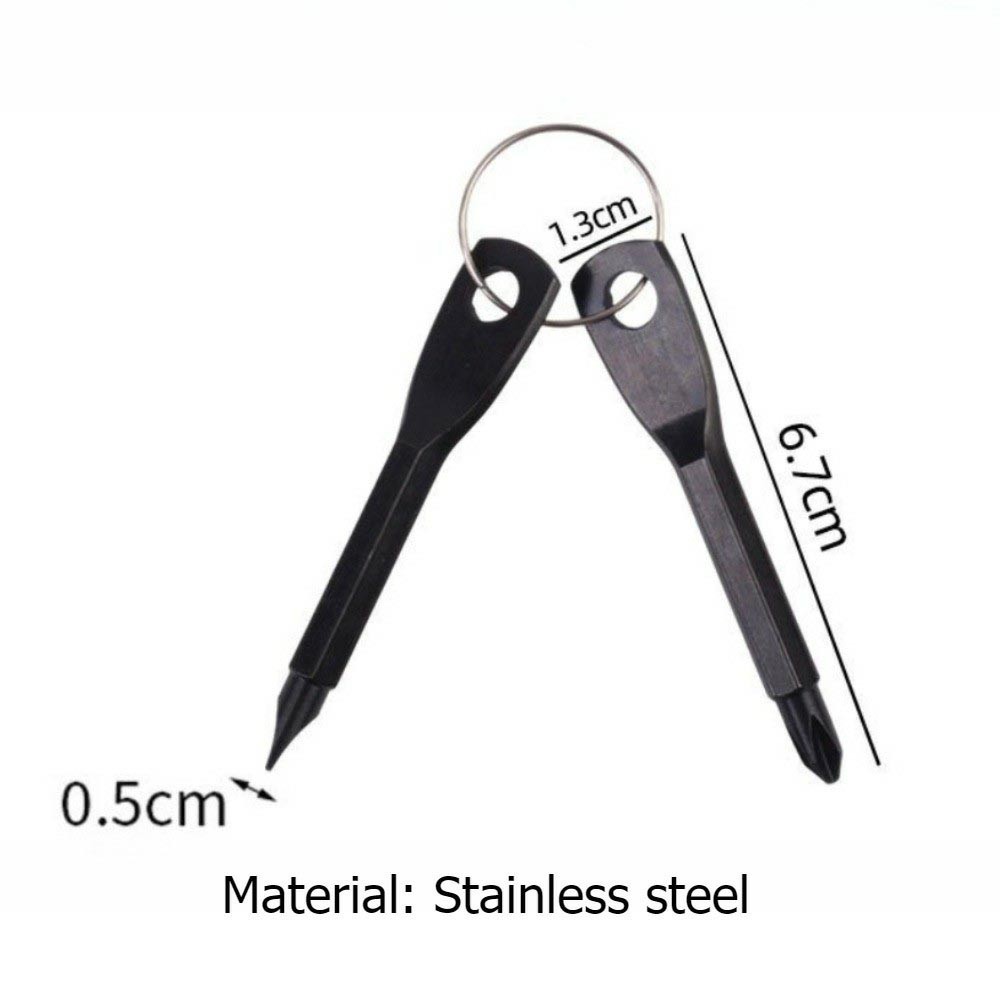 EDC Key Shaped Screwdriver for Everyday Carry – Small & Durable Repair Tool