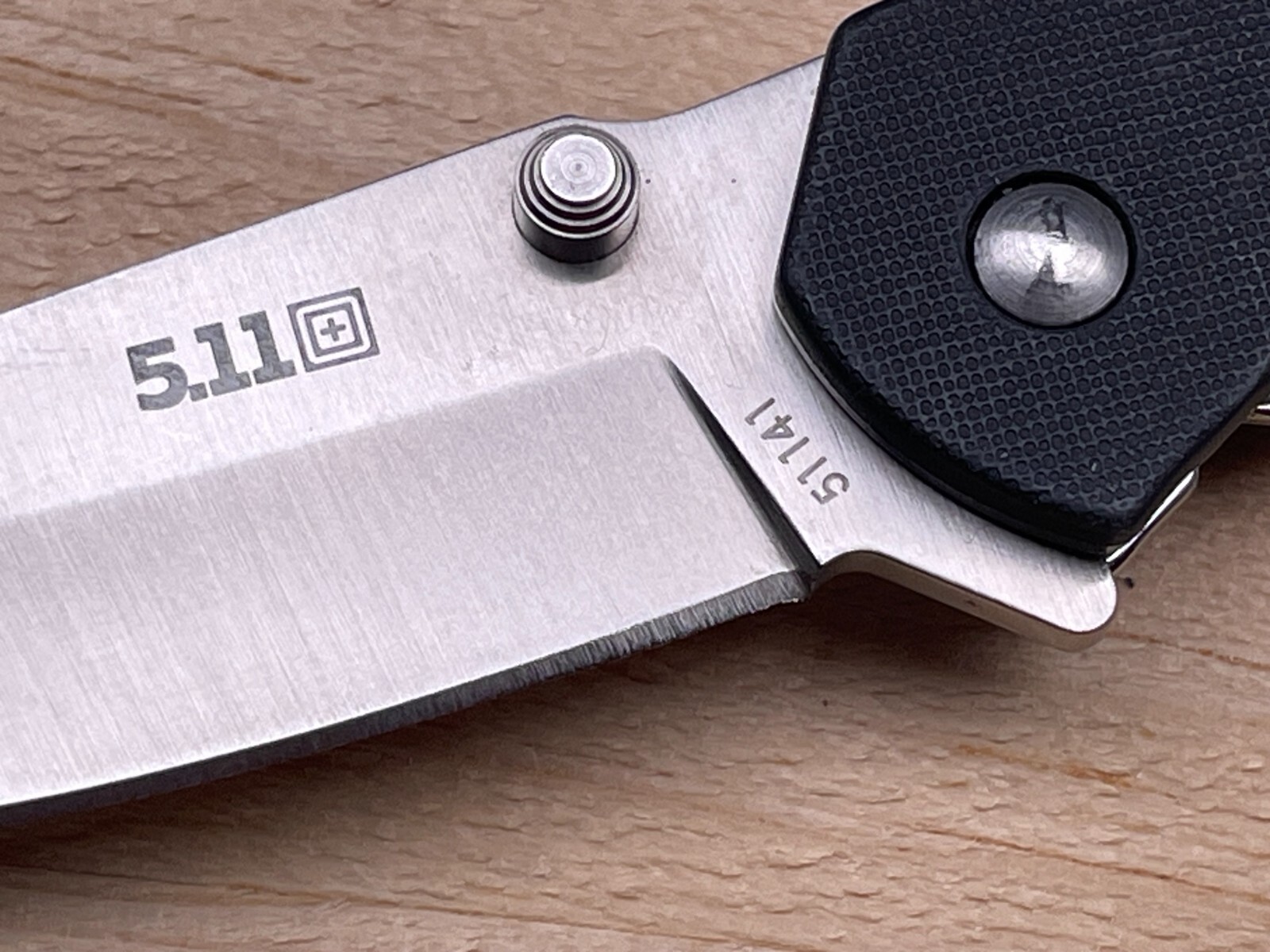 5.11 Tactical Folding Pocket Knife 51141 – Black/Silver Handle 03/20
