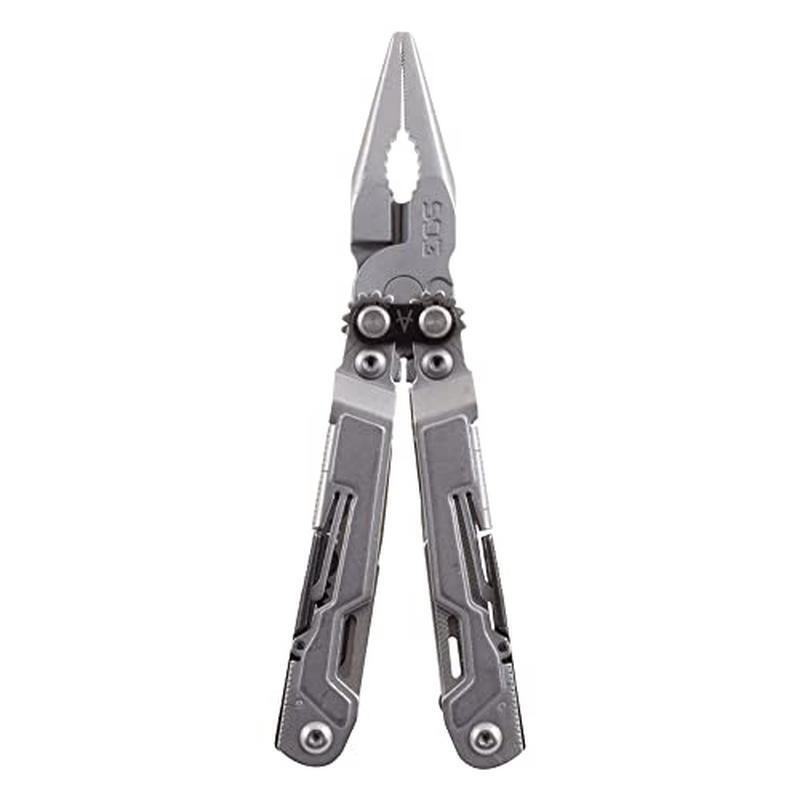 18 In 1 Compact Stainless Steel Multi-Tool Lightweight Pliers Pocket Knife New