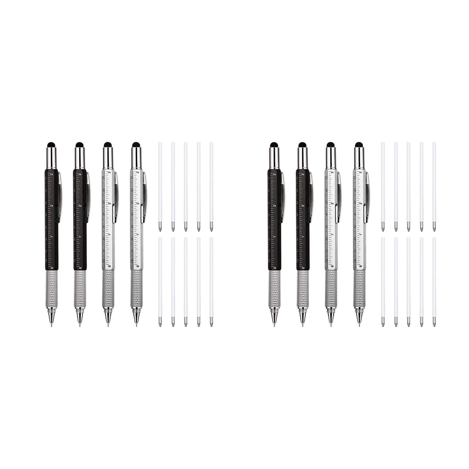 8 Pcs 6-In-1 Multitool Ballpoint Pens Gift Tool Pen Personalized Pen with5977