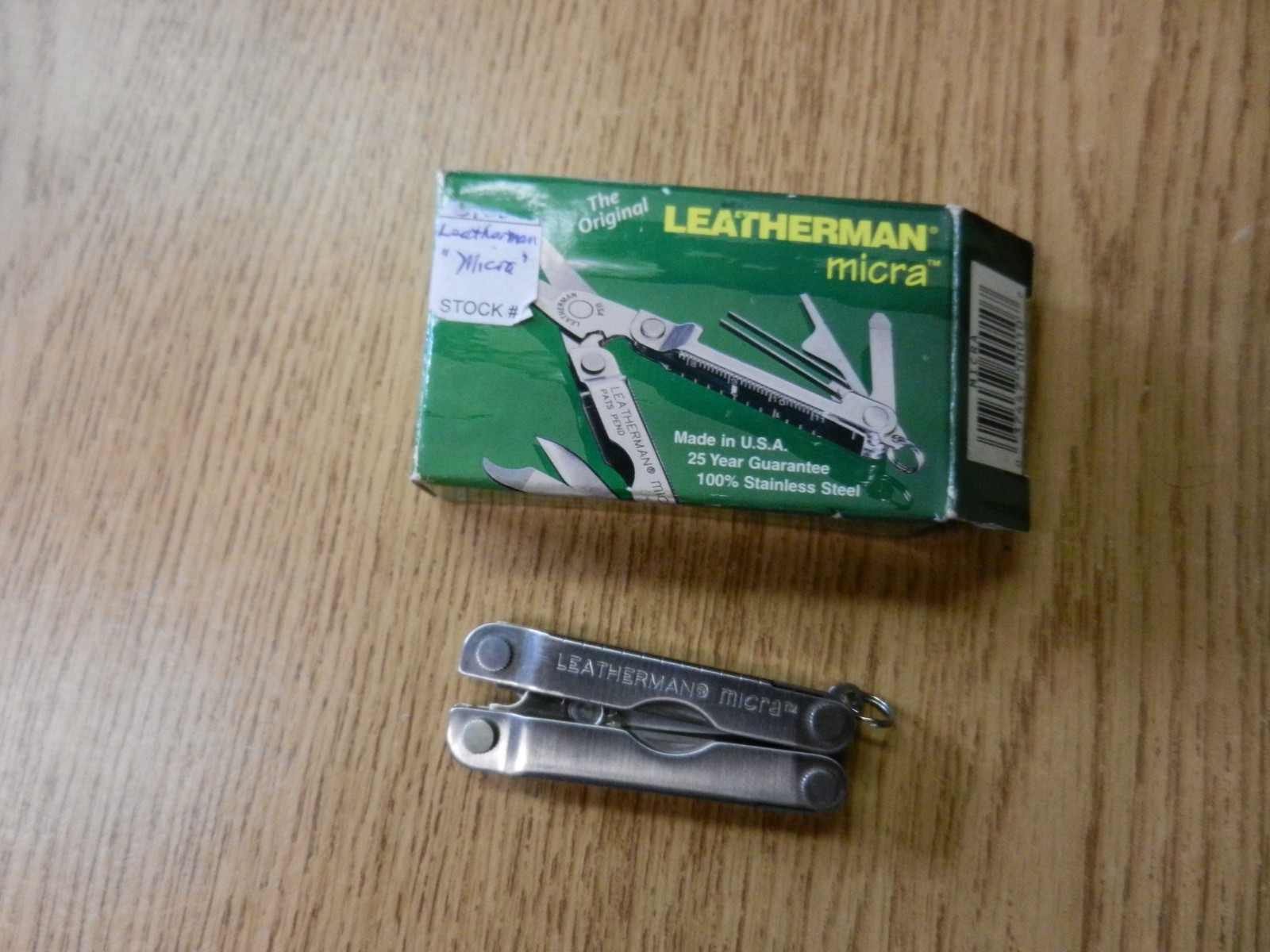 Leatherman Micra Multi Tool W/ Original Box 2 1/2″ Closed Excellent Condition