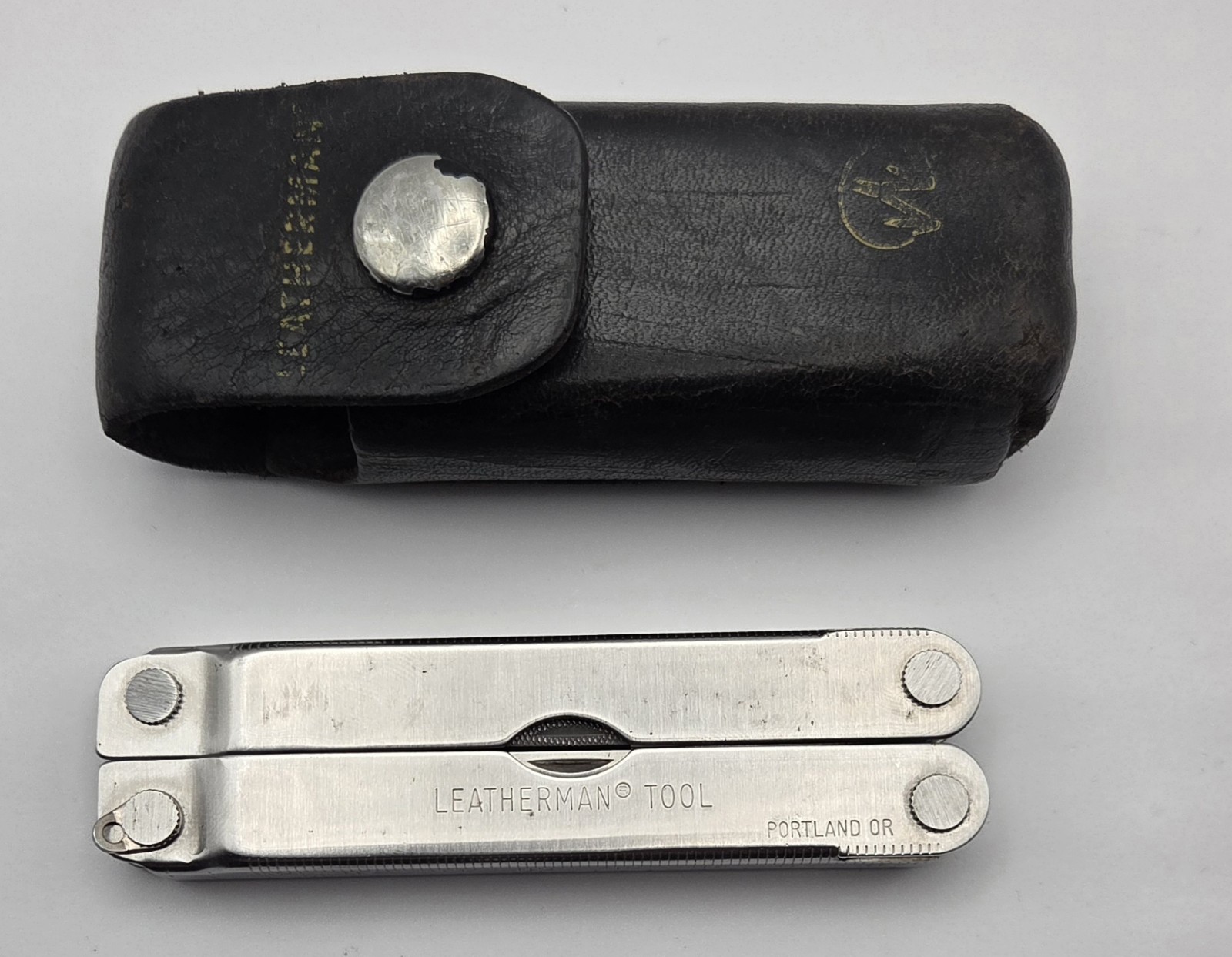 Vintage Original Leatherman Multi-Tool Portland OR Made in USA w/Leather Case