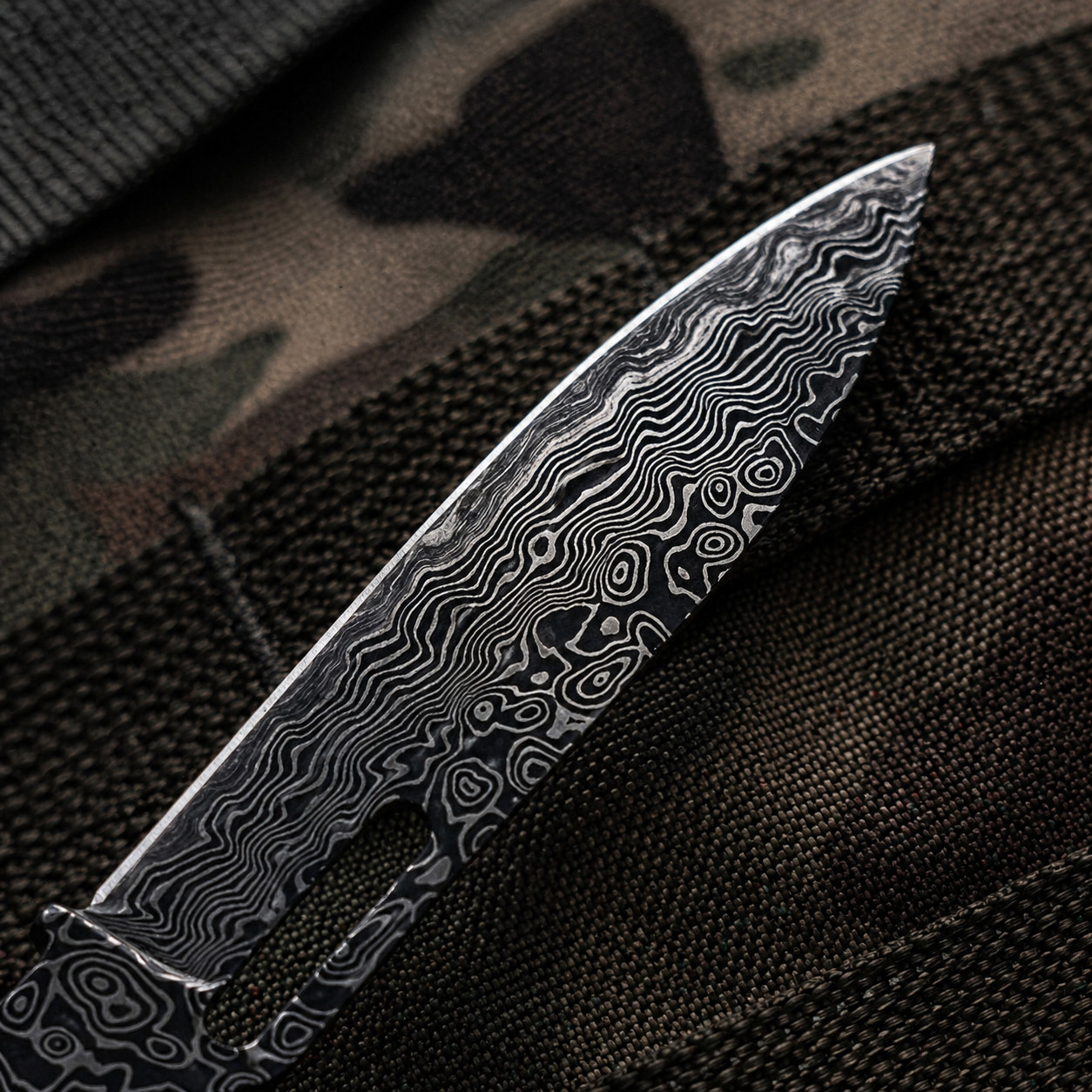 VG10 Damascus Blade 90mm 60HRC for Leatherman FREE P2 P4 ARC