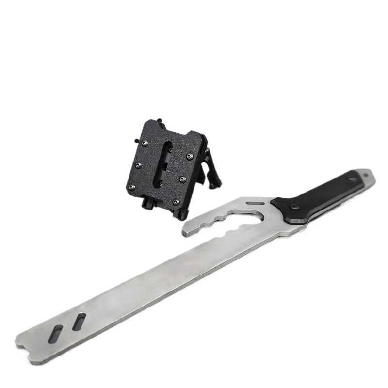 Manganese Steel Alloy 45cm Tactical EDC Crowbar Multifunctional Multi Tool For
