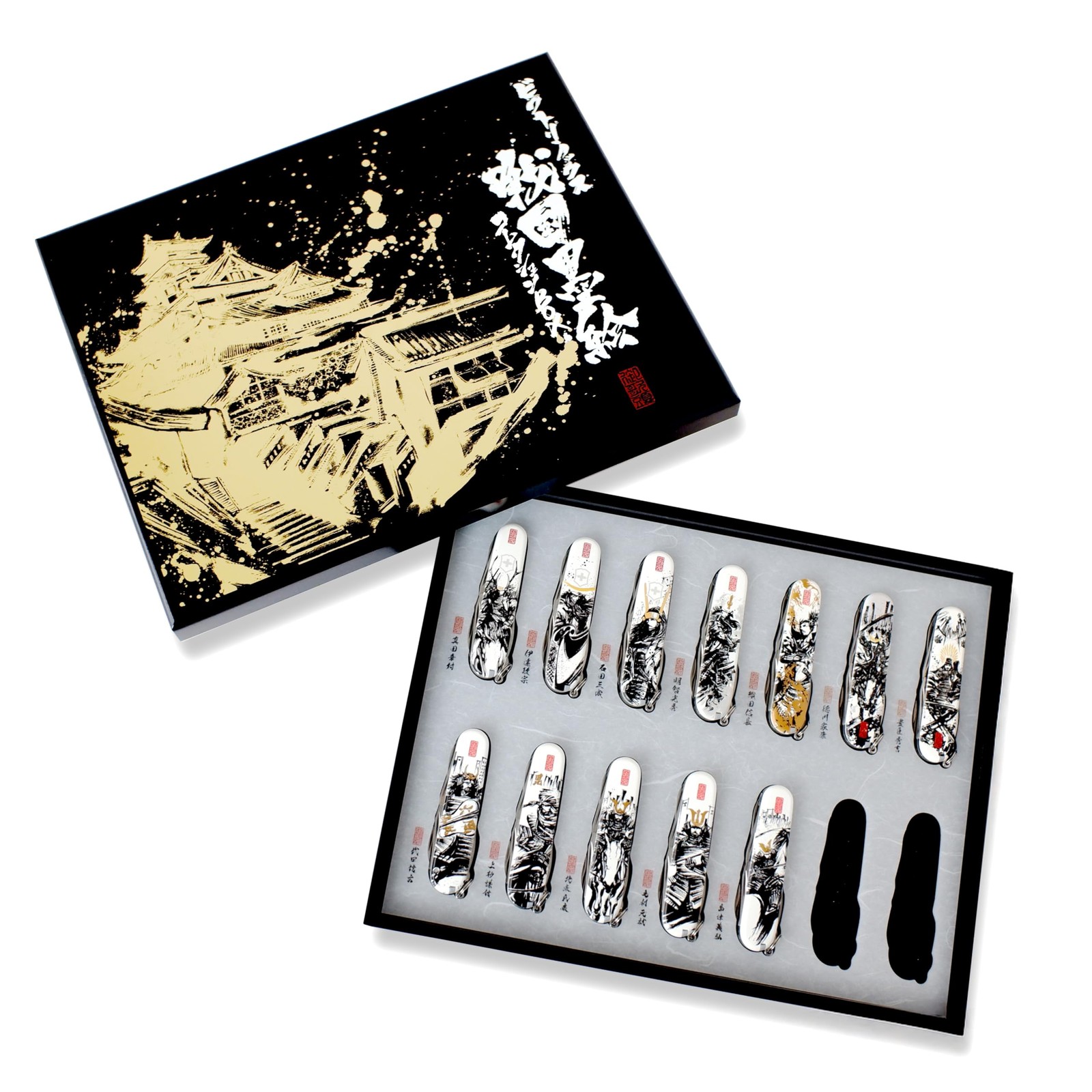 Victorinox Sengoku Samurai Climber Collection Box 12PCS Limited Japan Exclusive