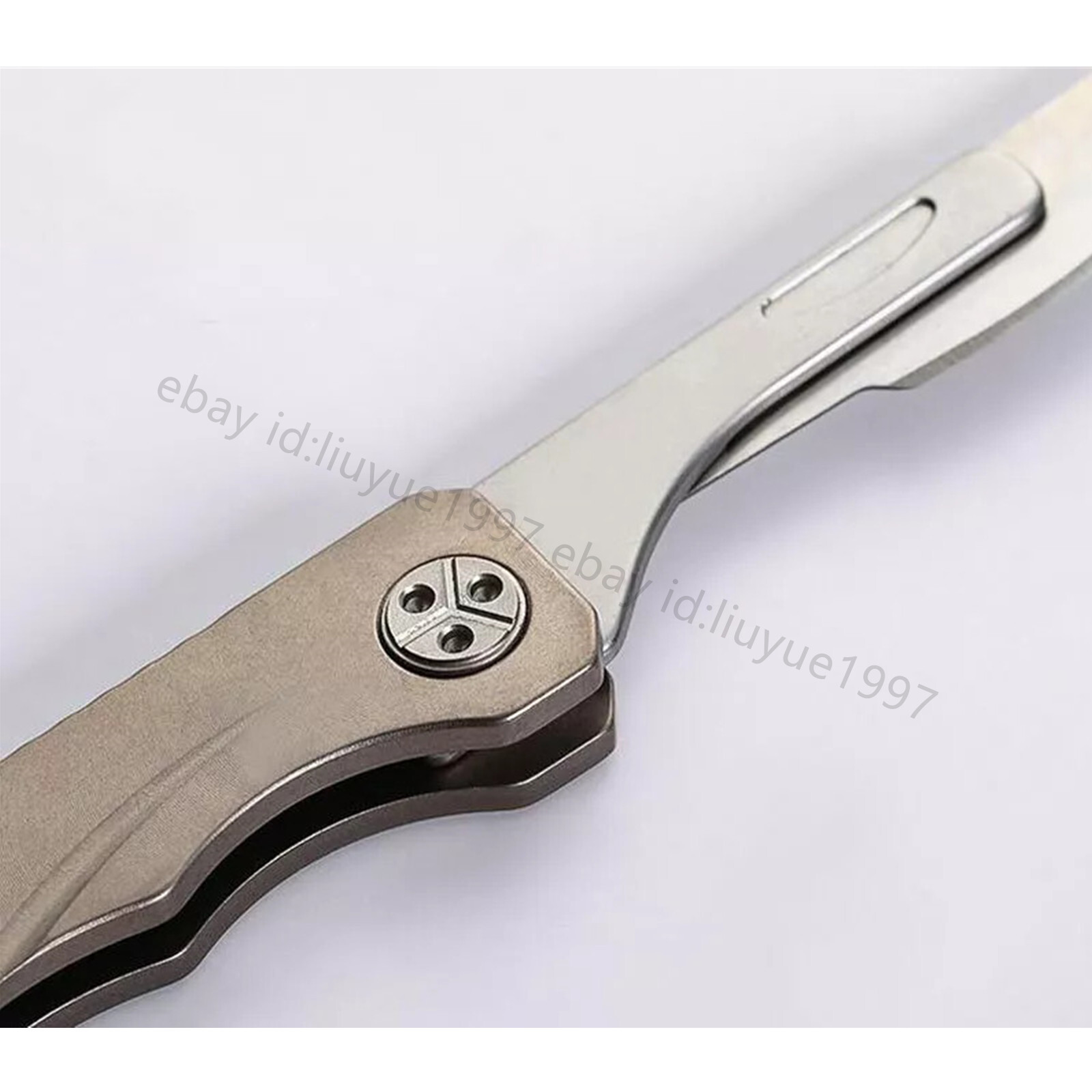 Titanium Scalpel Blade Folding Utility Knife Pocket Outdoor Camping EDC Tool