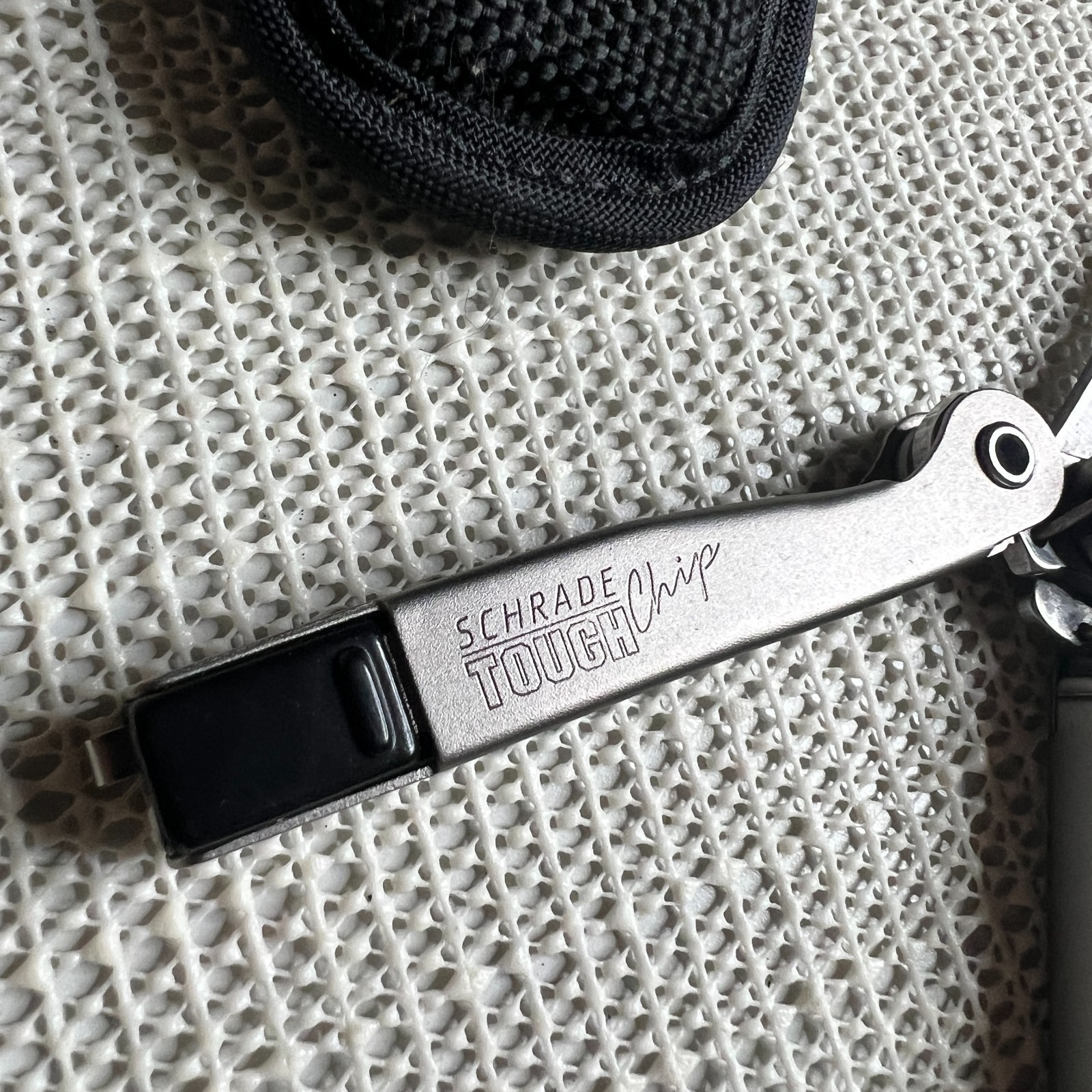 Schrade Tough Chip Multi Tool Pliers w/ Nylon Sheath Compact EDC Camping