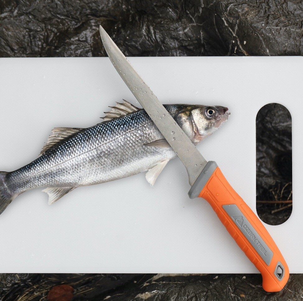 Ozark Trail 6 Piece Fish Fillet Knife Multi Set with Straight Edge Blade