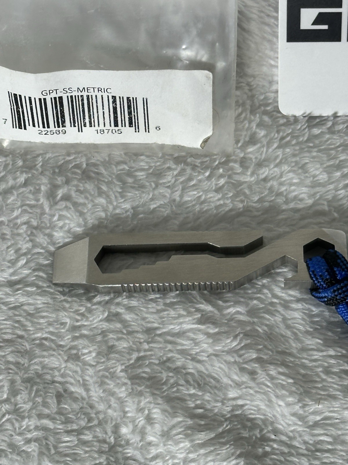 Griffin Technology GPT-SS-METRIC Stainless Steel Multi-Tool Straight Edge Silver
