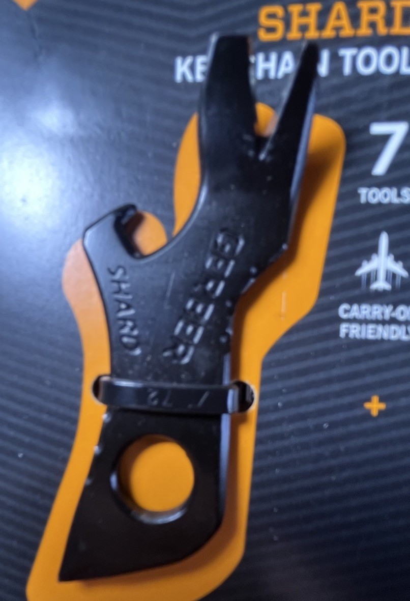Gerber Shard Mini Multi-Tool Keychain 7 Tool Functions