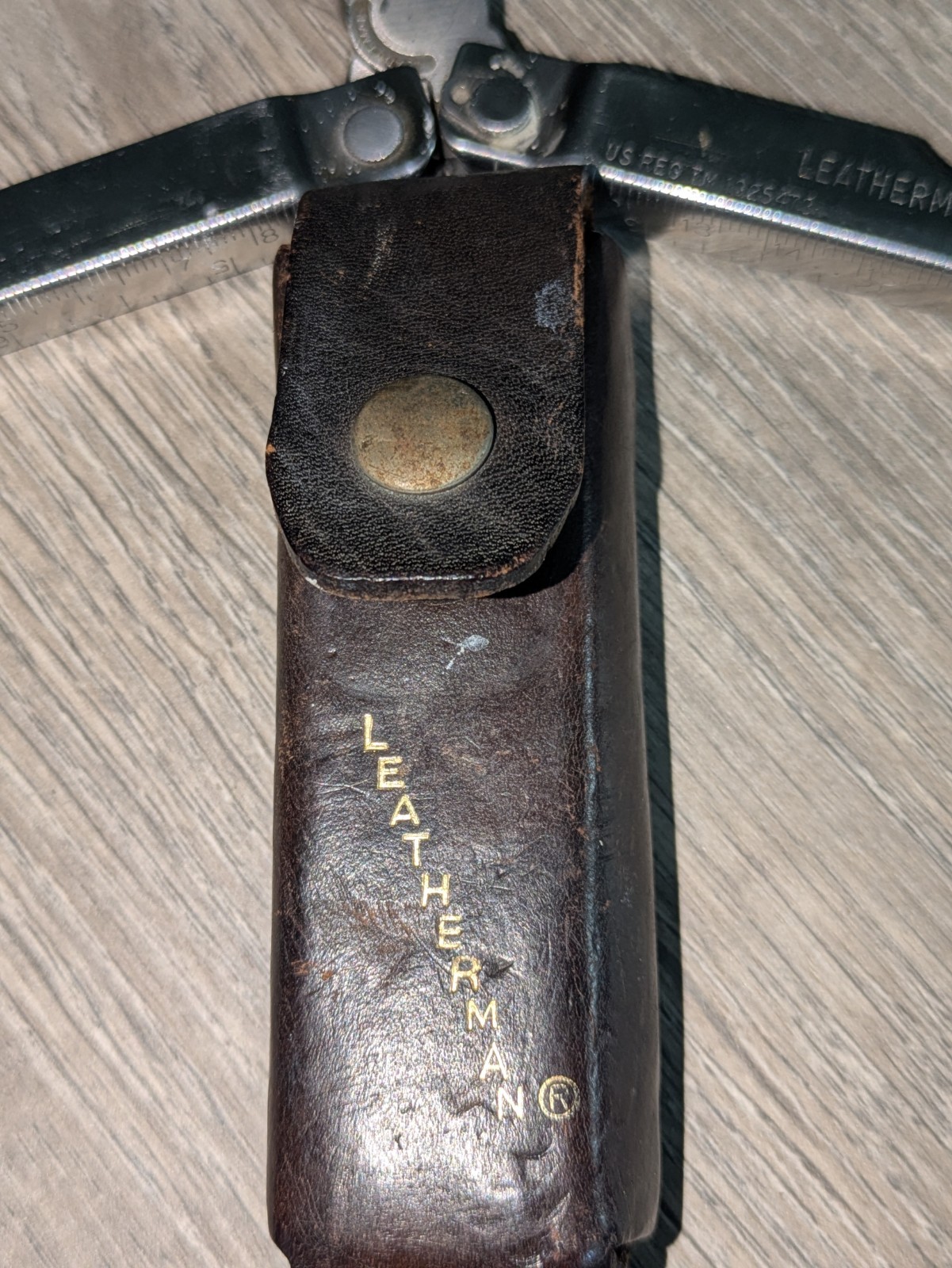 Vintage Original Leatherman US Reg TM 1325473 Multi Tool With Sheath Rare Tool