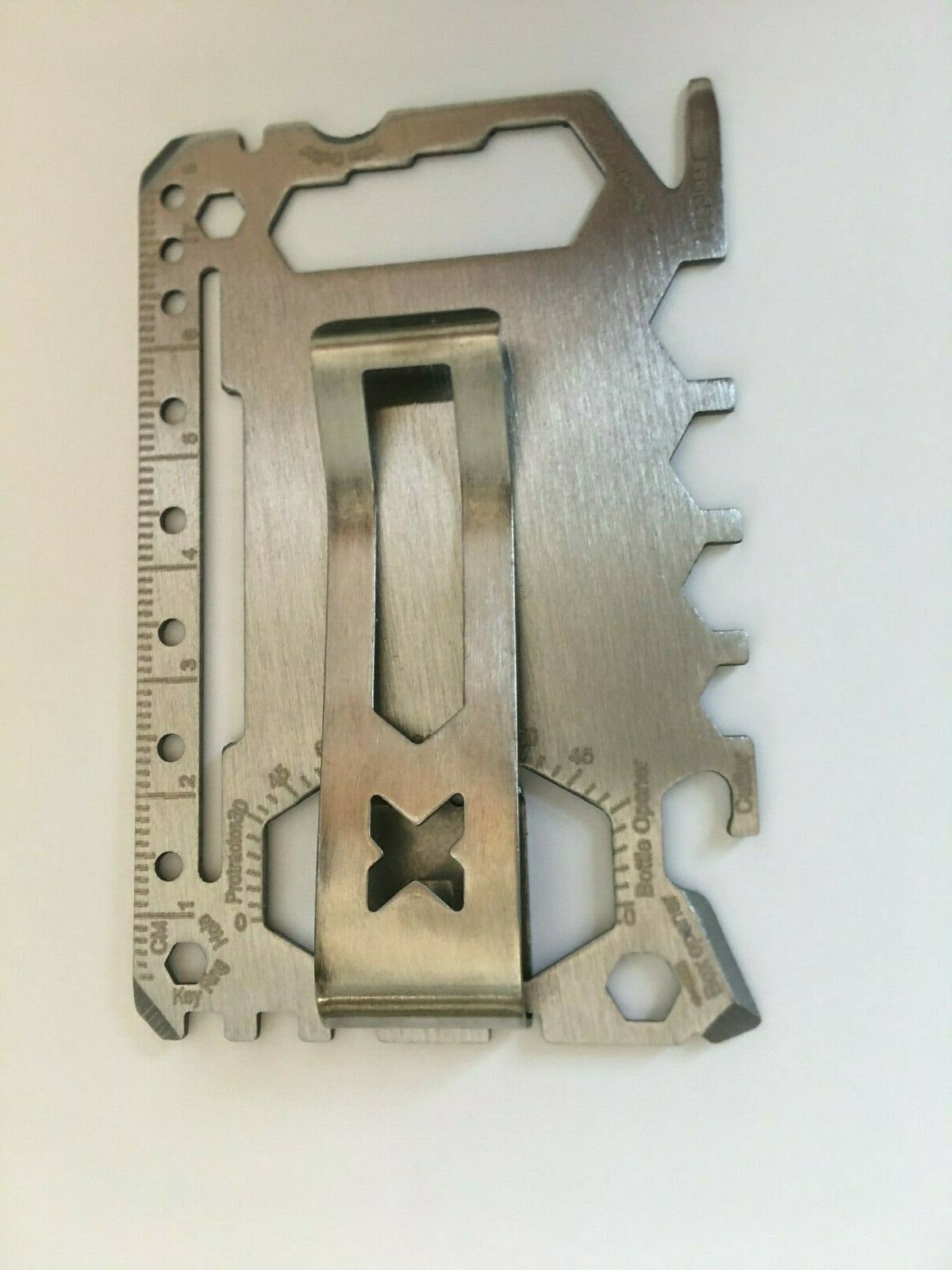 Wallet Multi Tool with Cover – Silver – Pack of 10