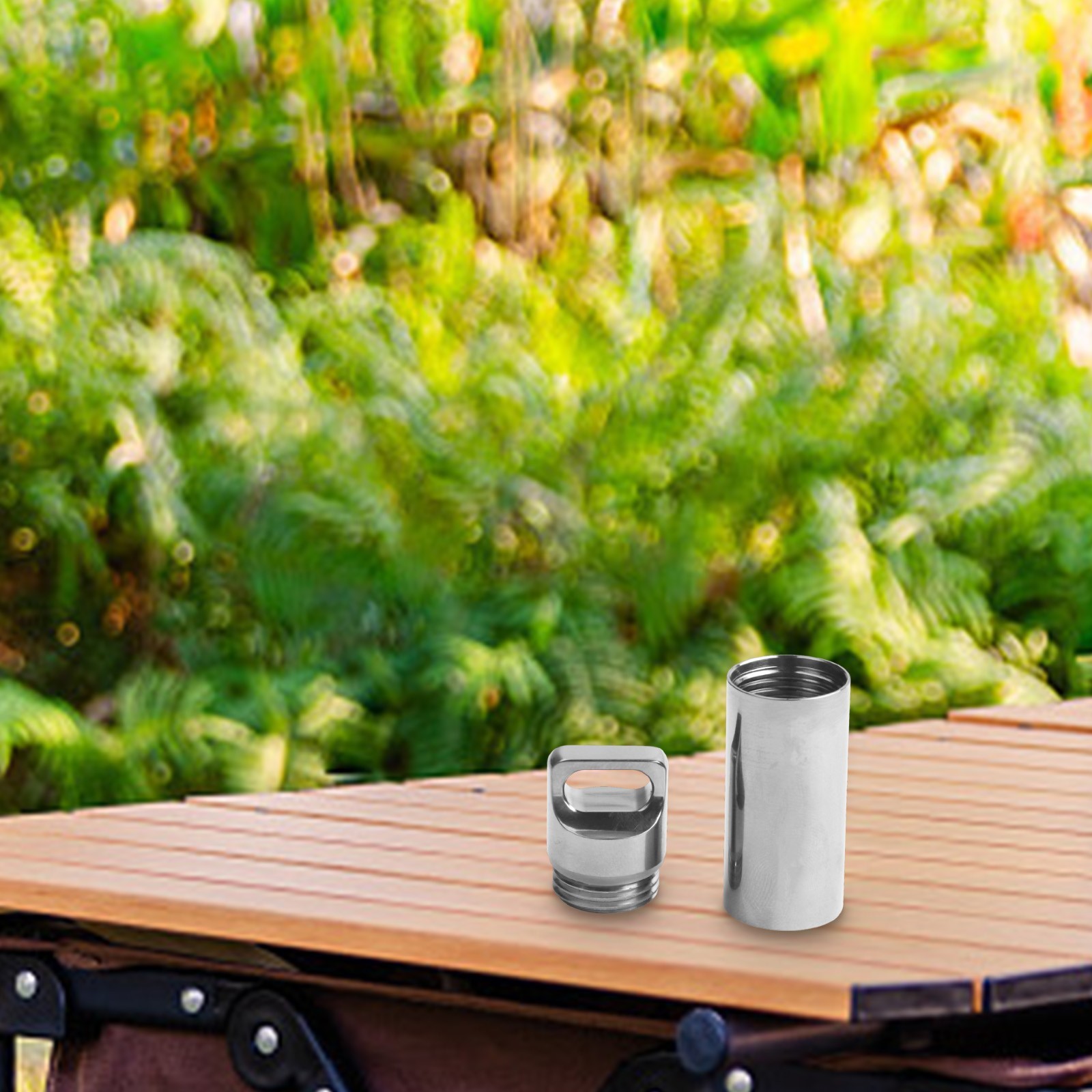 Outdoor Sports Container 9mm 13mm 17mm Connect To Keychains For Storing Medicine