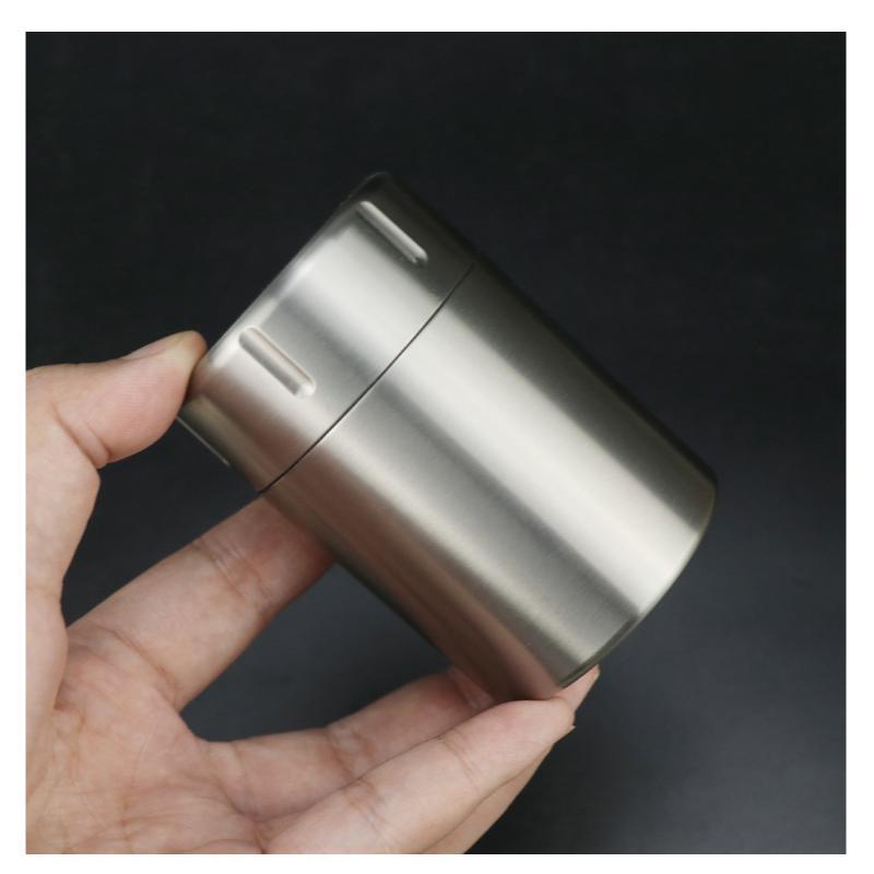 Waterproof Titanium Pill Holder Case Container Organizer Jewelry Tea Storage Box